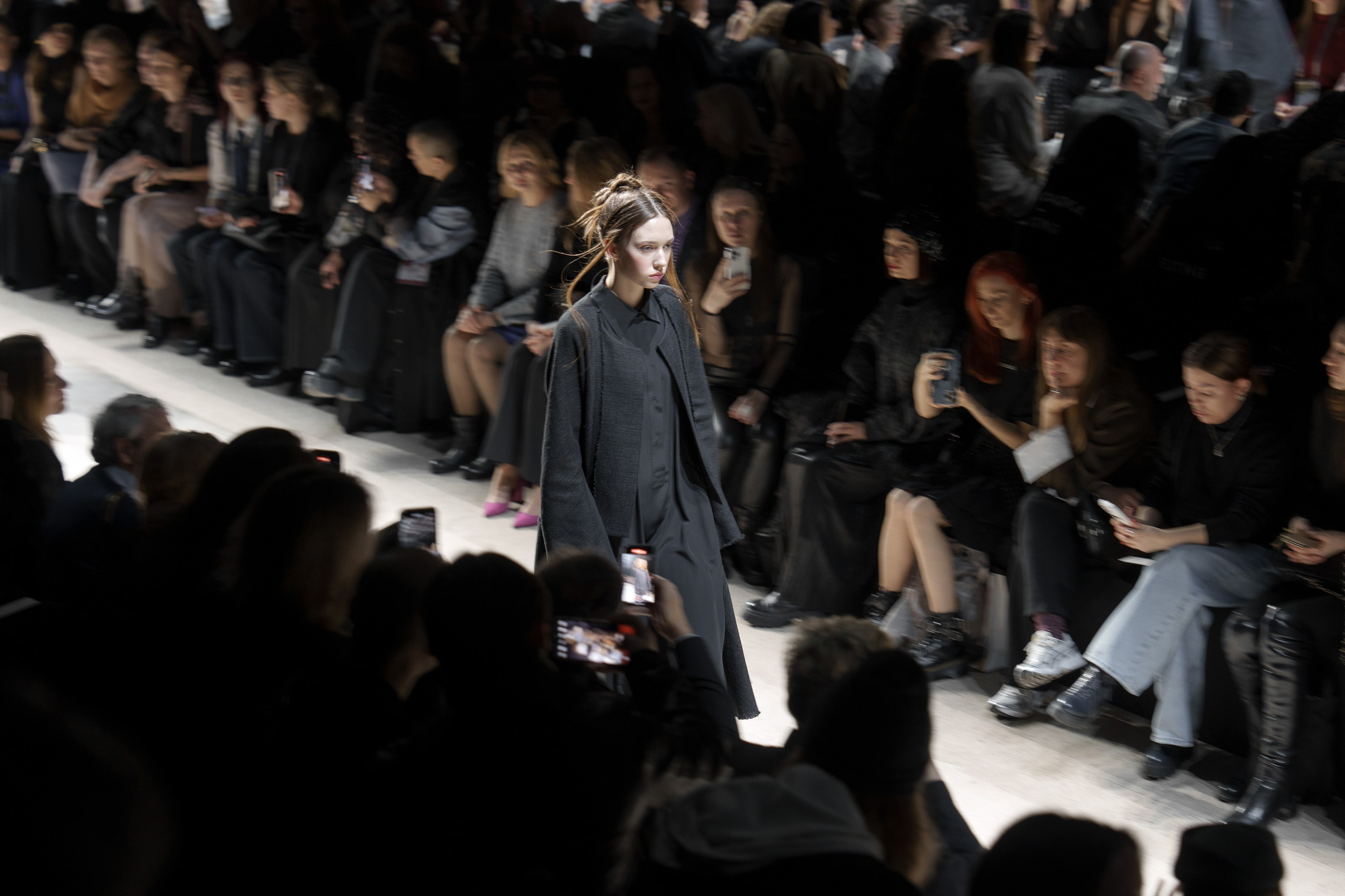 Moscow Fashion Week 2025 весна. Фотограф Николай Прокофьев модельные тесты в Москве