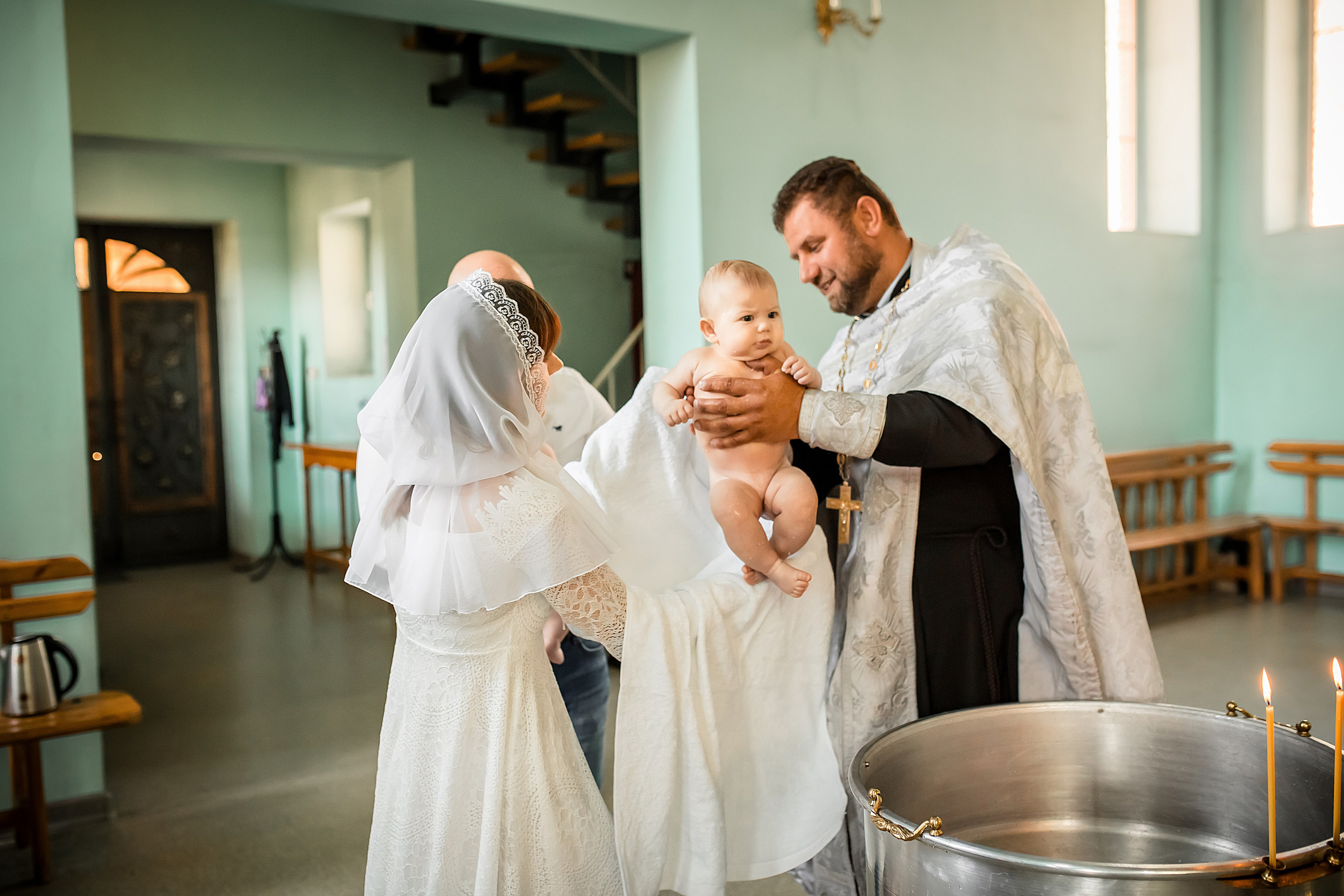 Крещение Милании и Эмилии