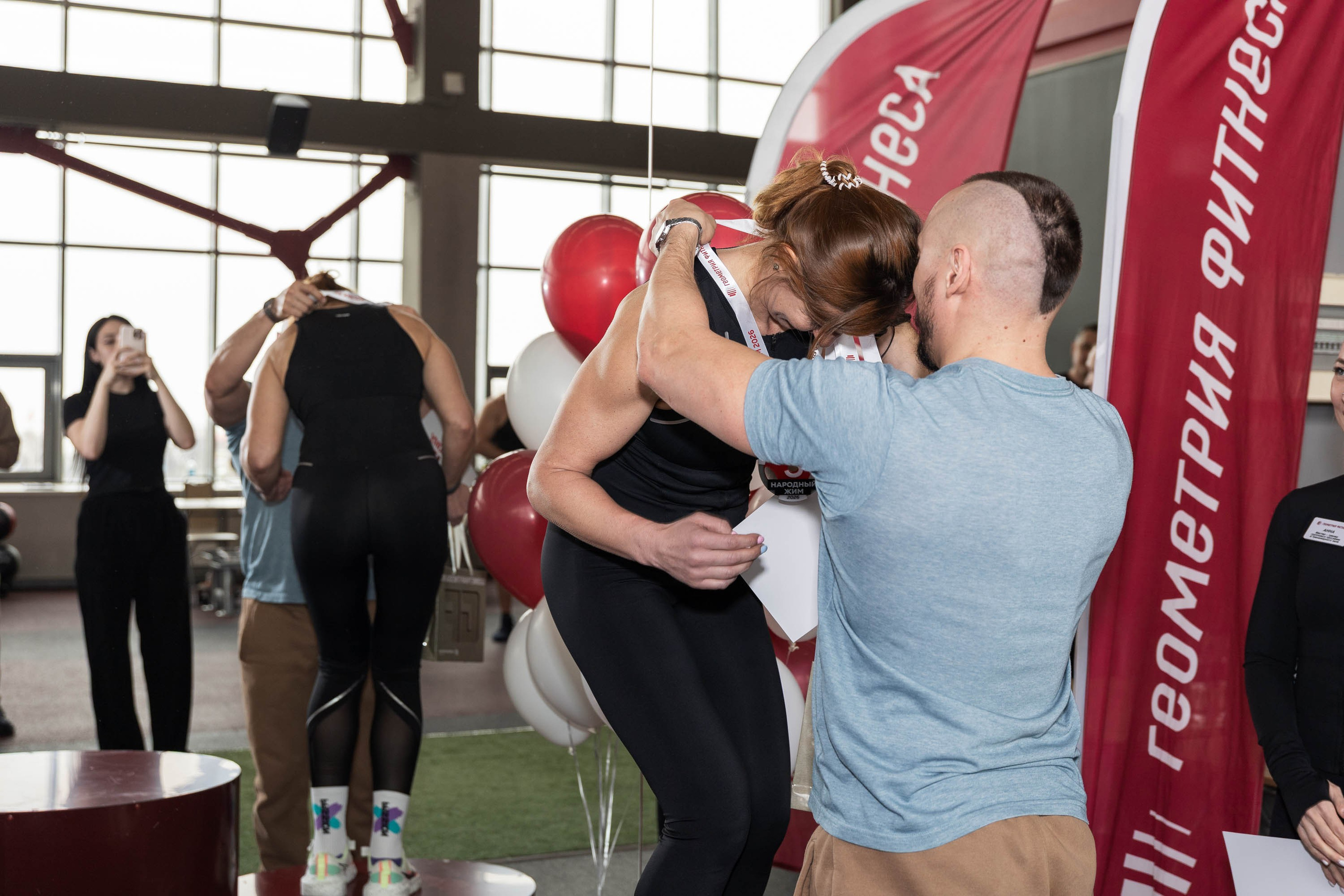 Народный жим. Геометрия Фитнеса. Свадебный и индивидуальный фотограф Владивосток