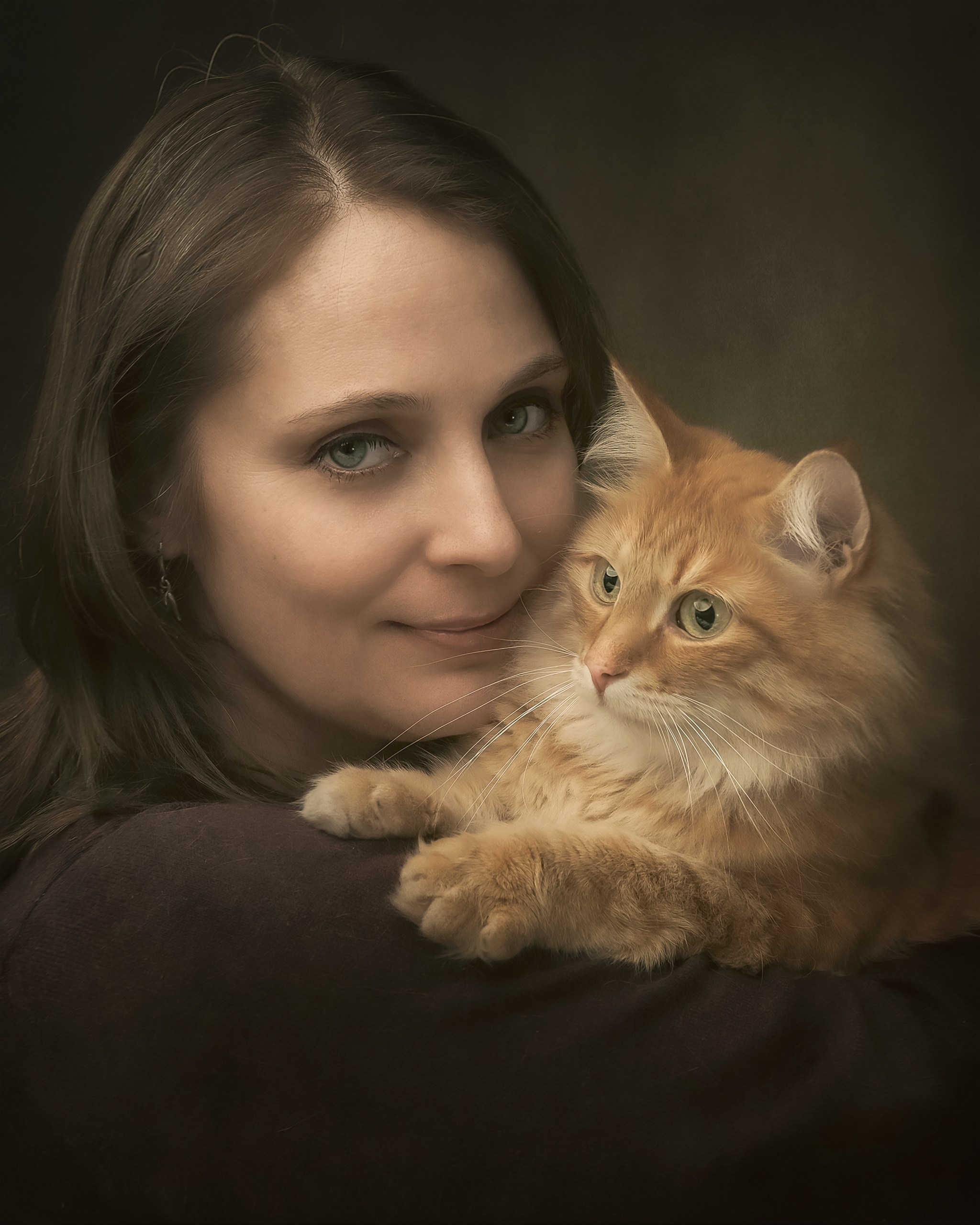 #05 female studio portrait. Professional photoartist in St. Petersburg (wedding, reportage, portrait, model book, love story) Alexander Shvedov