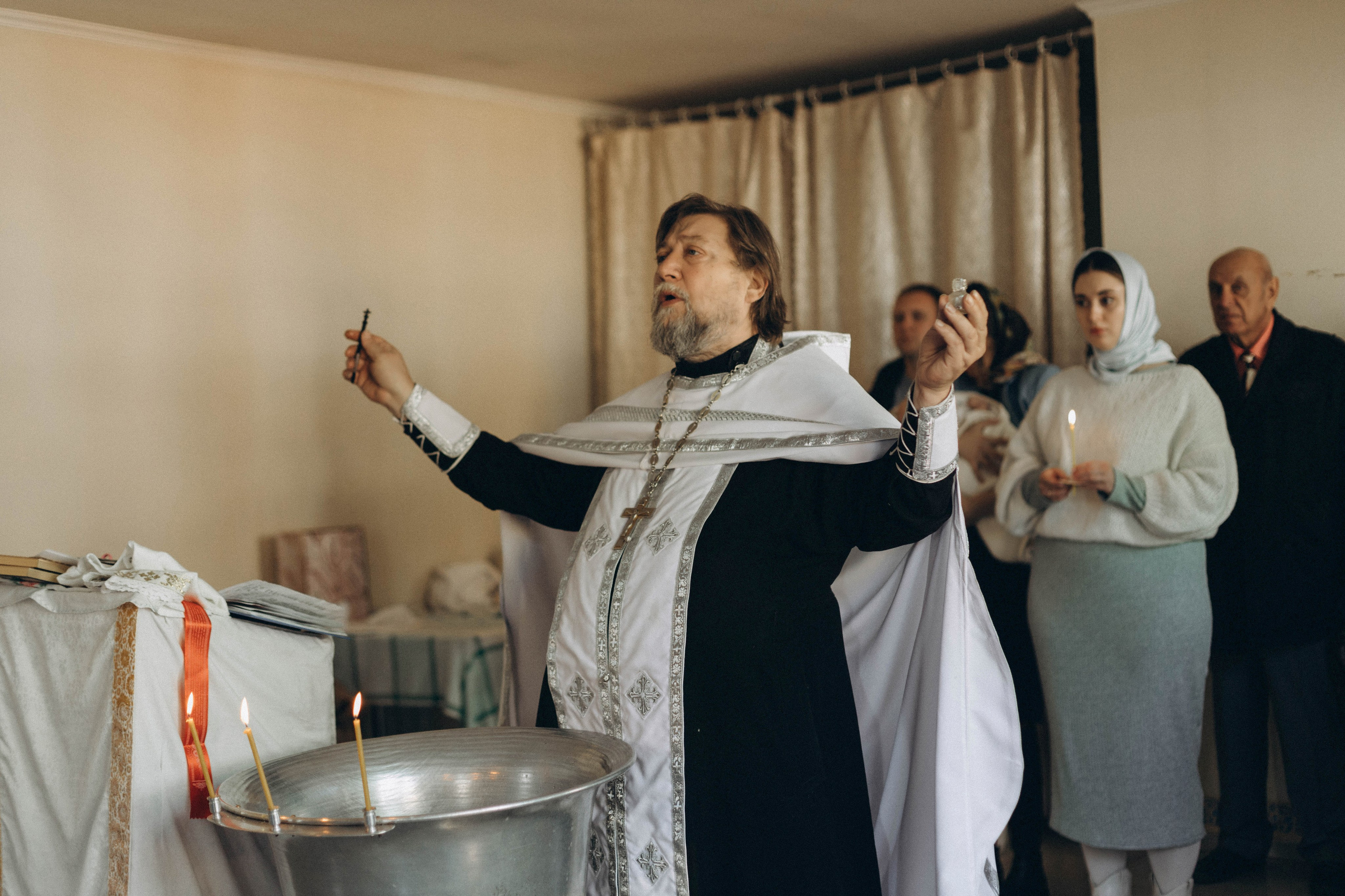 Крестины Александры. Портретный и свадебный фотограф в Астрахани Сабира Аубекерова