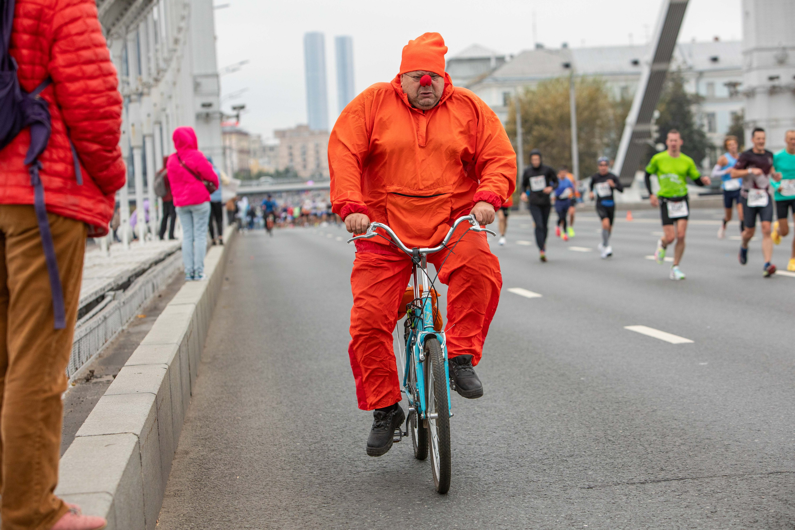 Московский марафон 2024, 13.10.24. Фотограф Сергей Ловкий