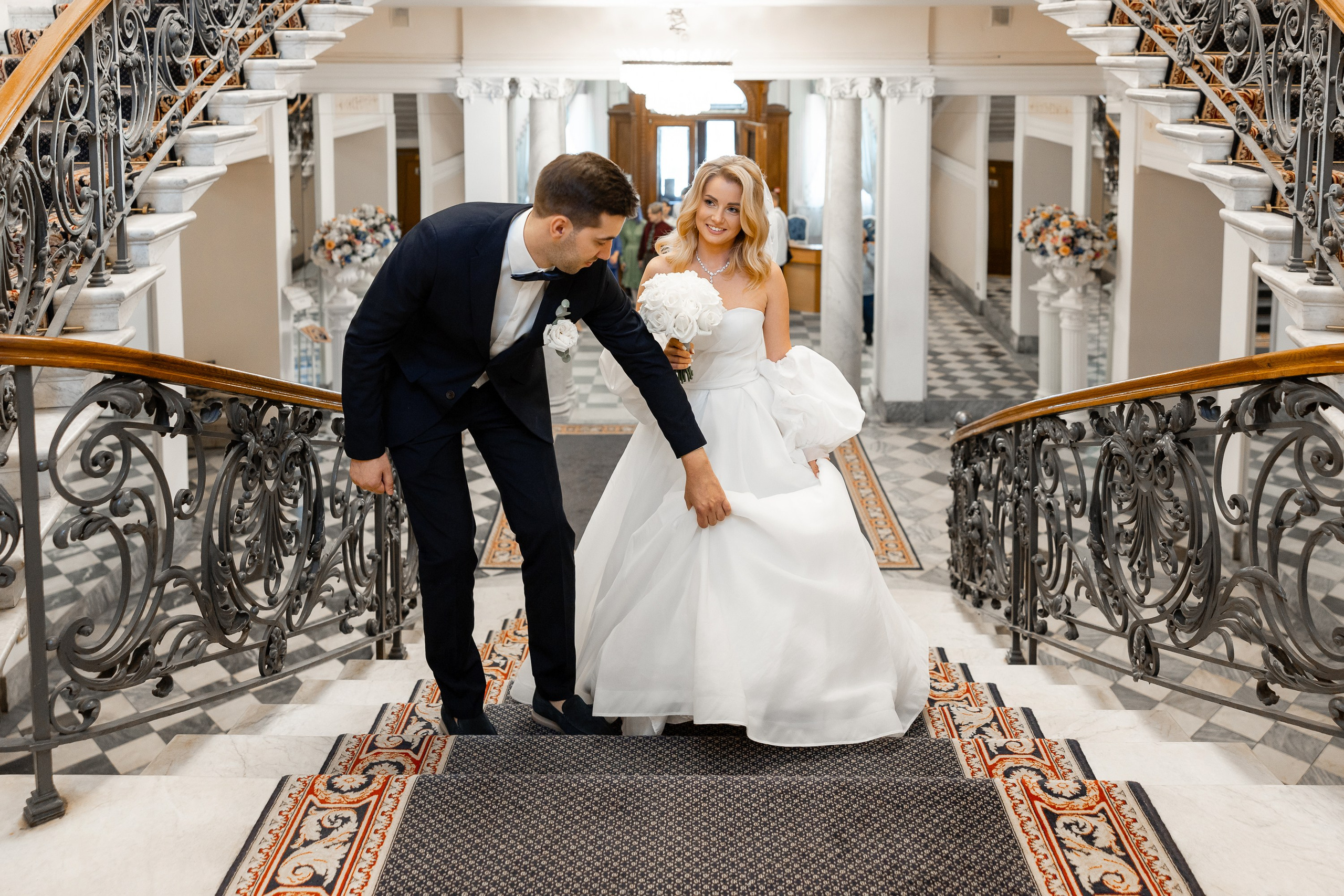 Дворец бракосочетания № 2. Регистрация брака. Фотограф в Санкт-Петербурге — Сергей Петров