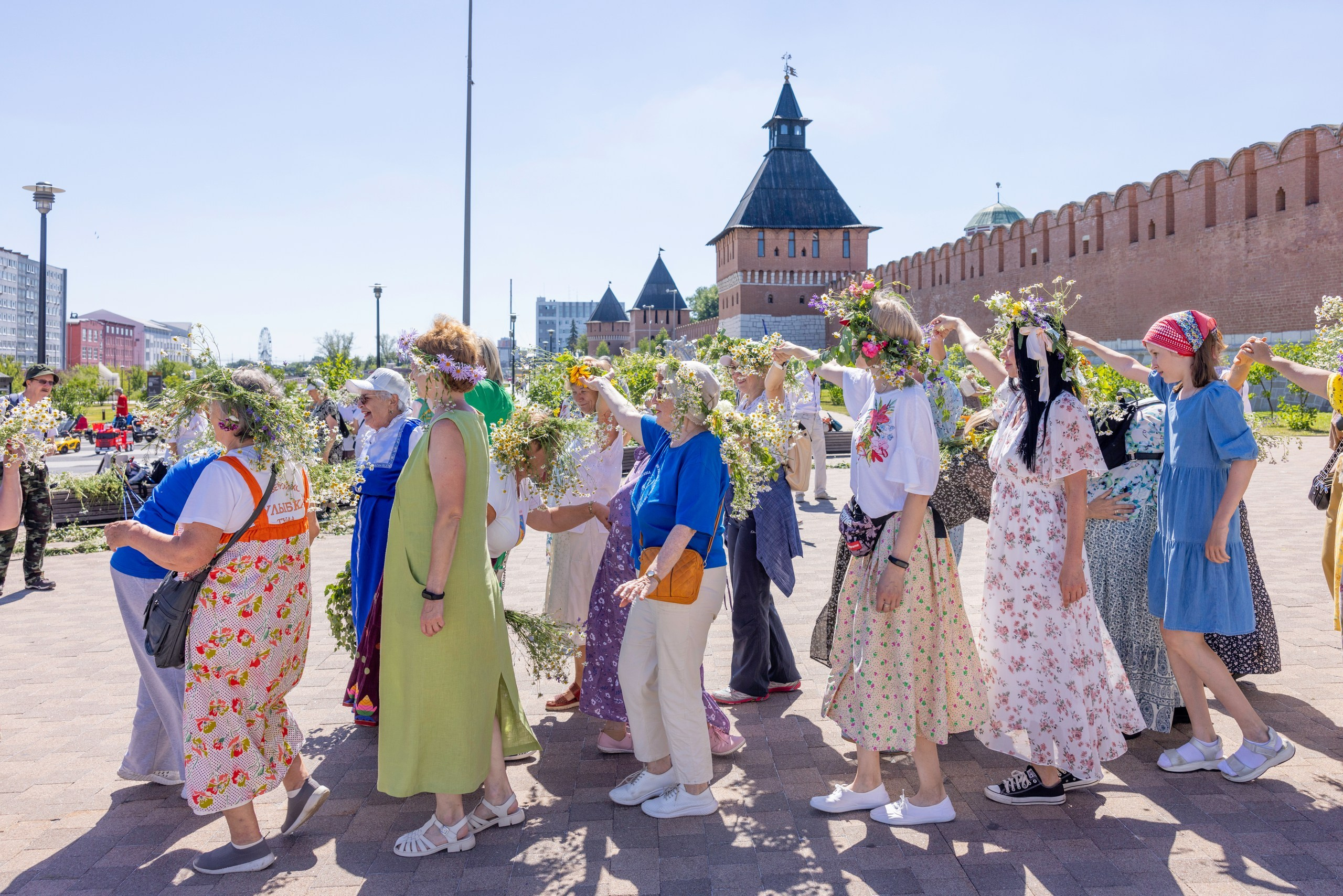 Фестиваль «Ромашковый хоровод». Северная ходьба. Фотограф в Туле Крупский АнДРей. Фотостудия «КАДР71» в Туле