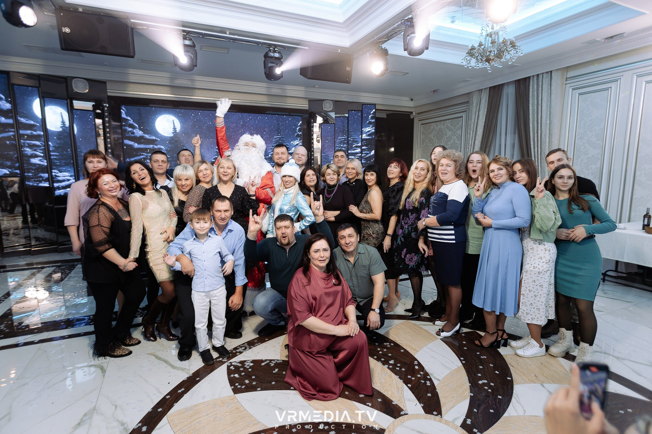 Новогодний вечер в ресторане «Лазурный Берег»