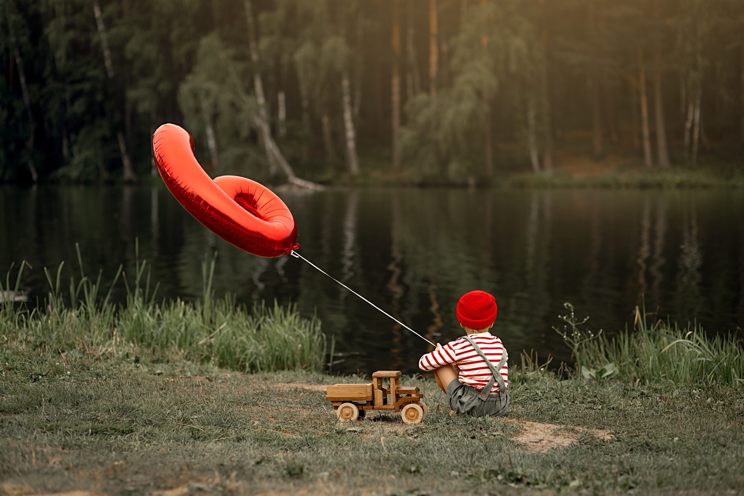 На озере. Детский и семейный фотограф в Красноярске Елена Коровкина