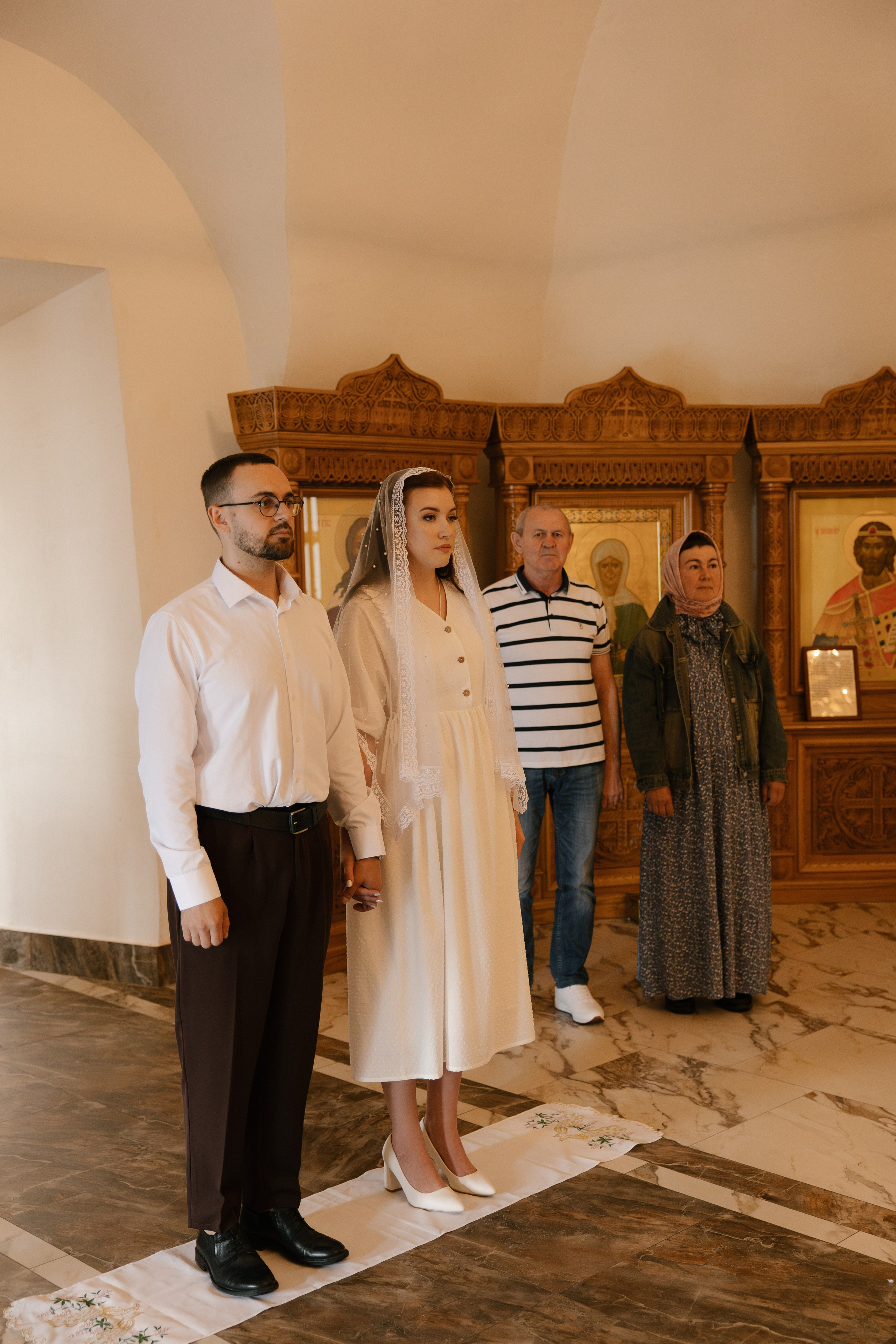 Таинство венчания Сергея и Дарьи. Фотограф Сотникова Вероника