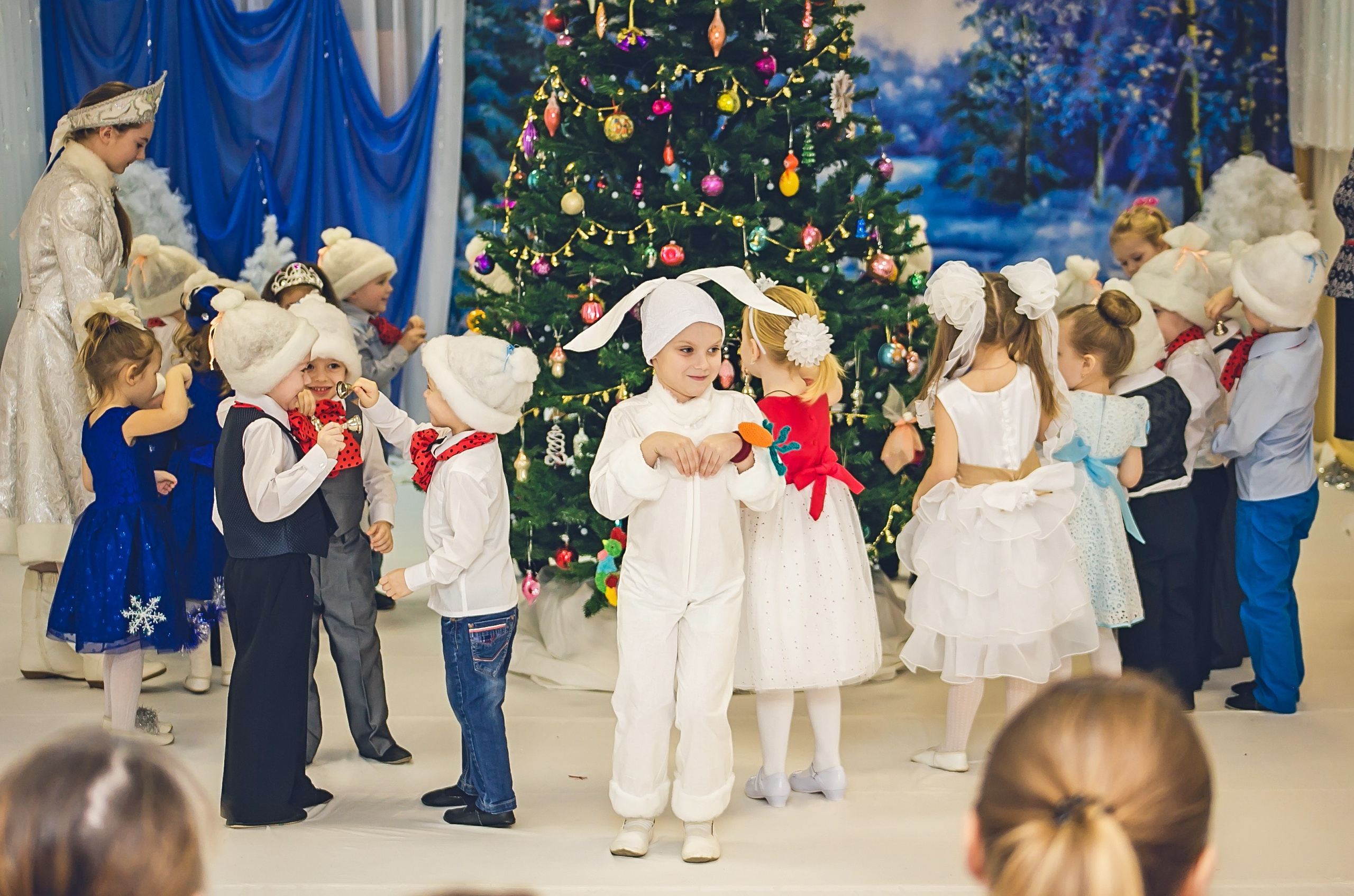 Новый год в саду. Семейный и детский фотограф в Нижнем Новгороде