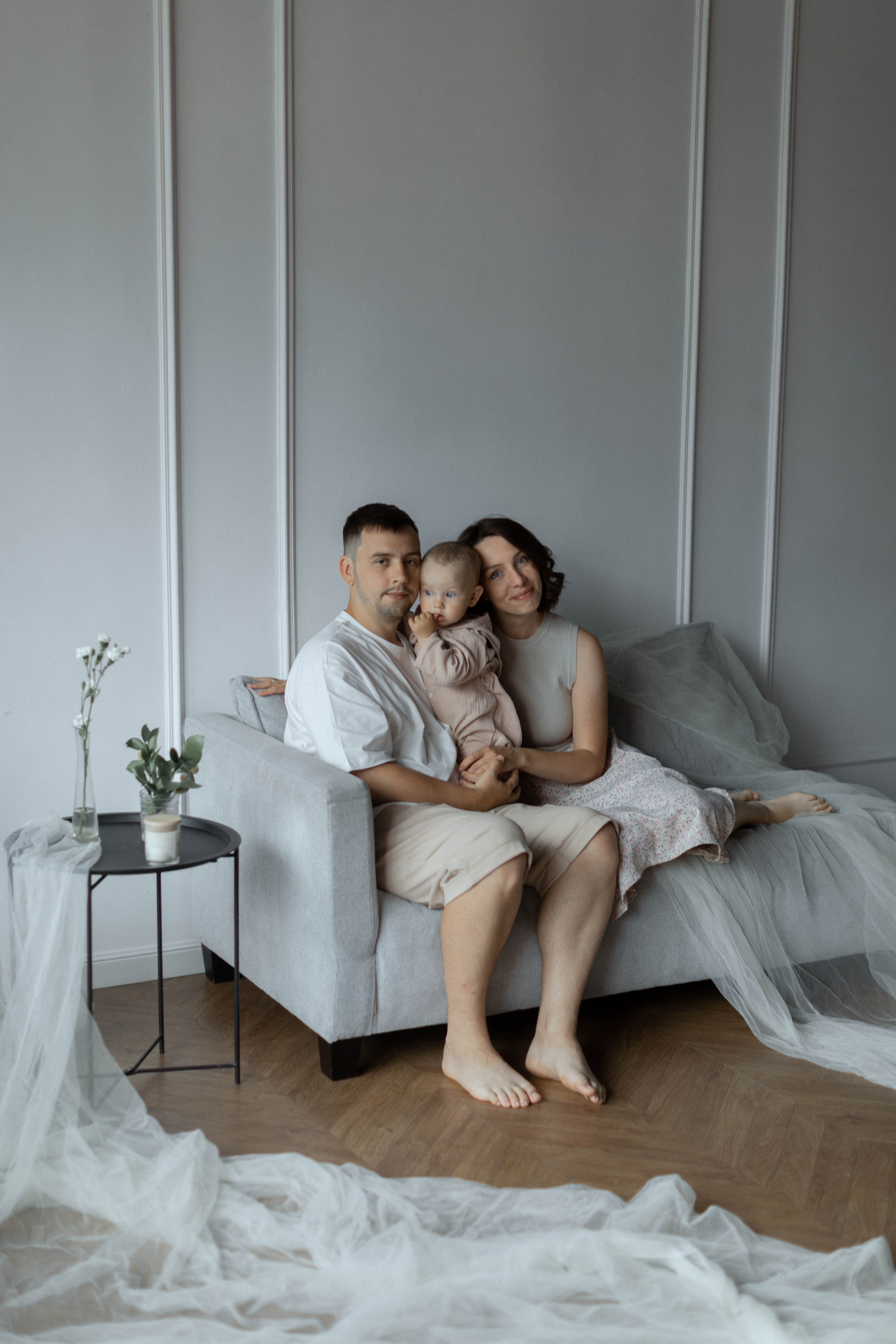 Артем, Виктория и их малыш