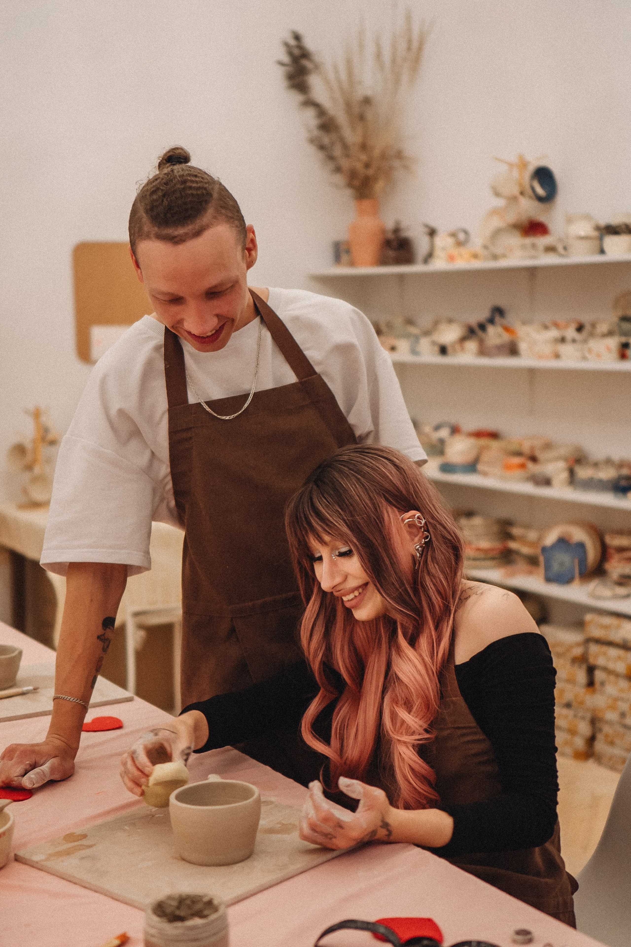 СВИДАНИЕ В ГОНЧАРНОЙ МАСТЕРСКОЙ. Профессиональный фотограф, Санкт-Петербург — Виктория Богомолова