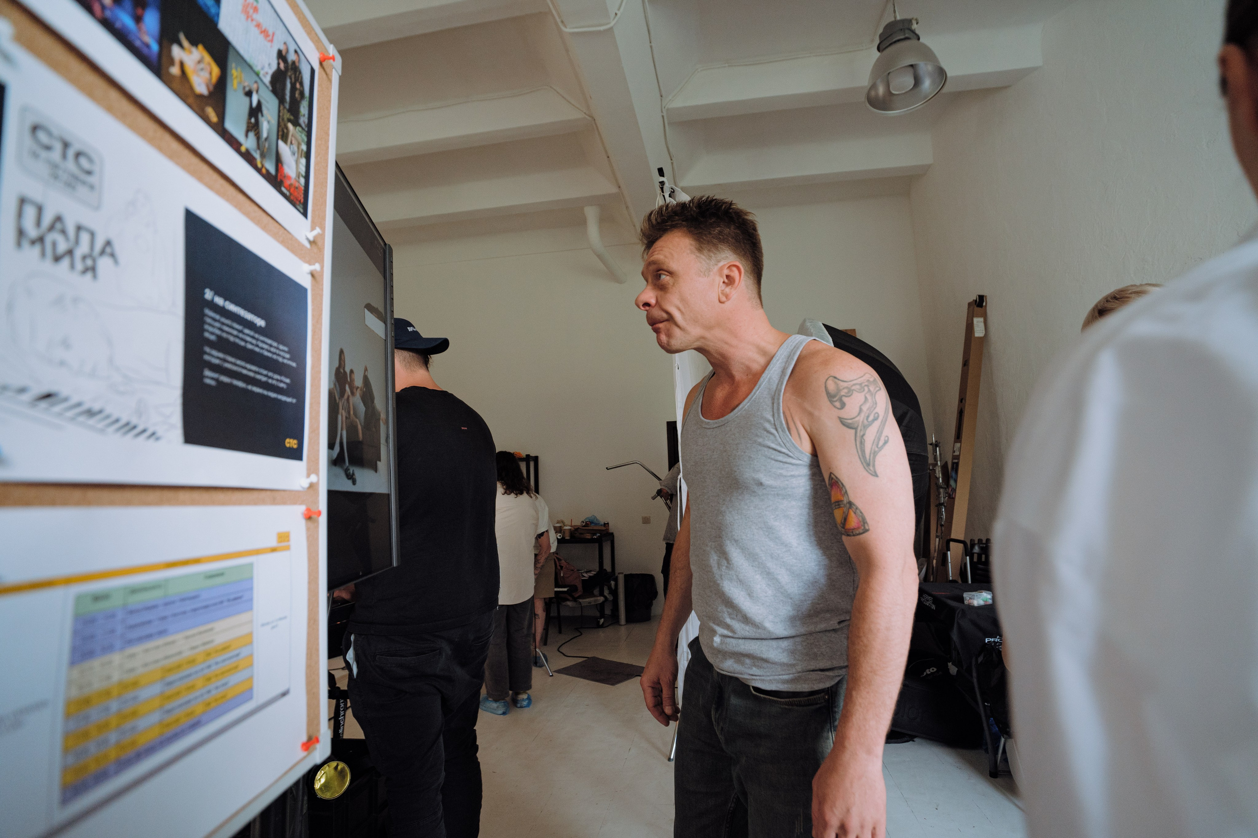 Бэкстейдж|СТС|Папа Мия. Творческий и репортажный фотограф в Москве Клим Долгов