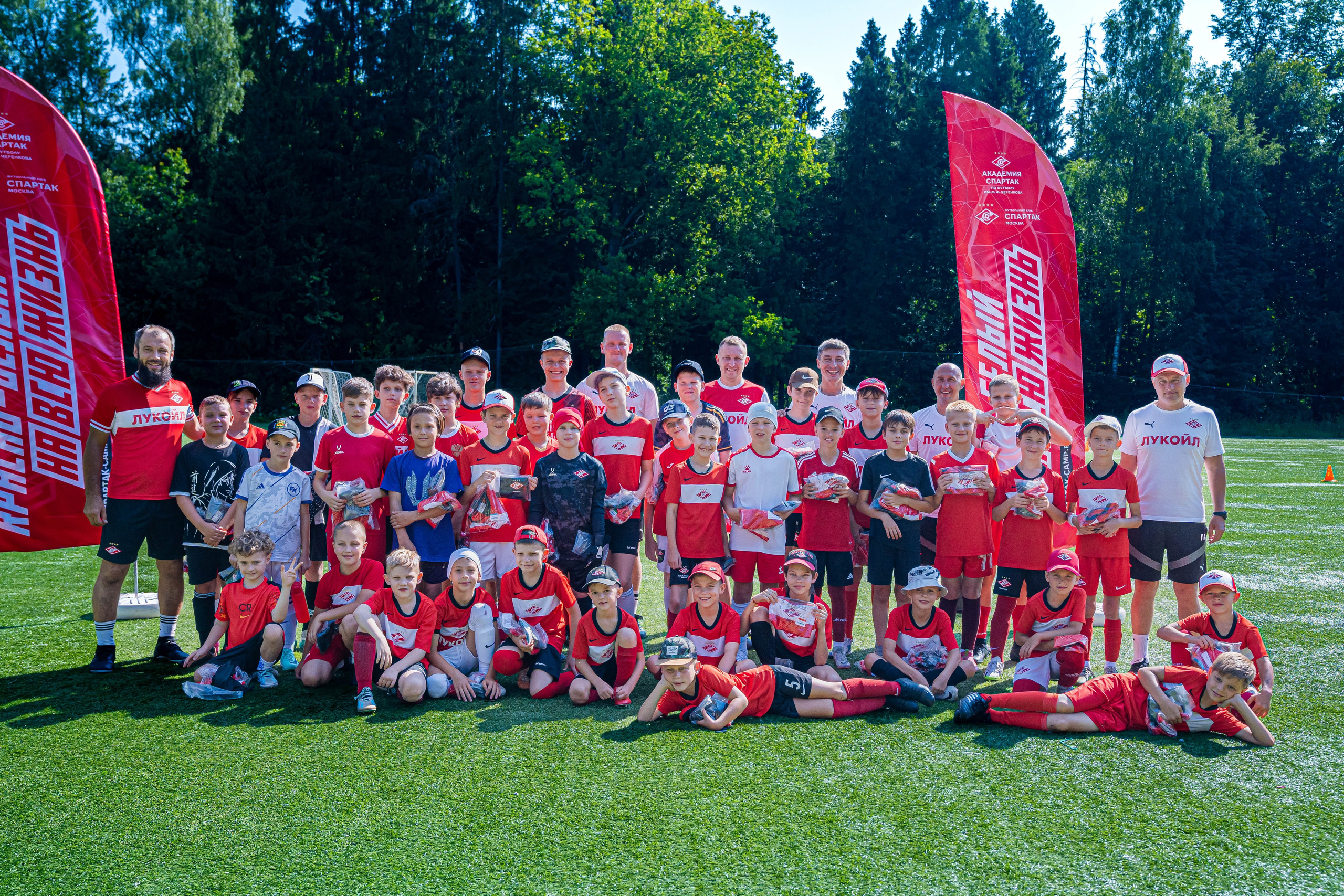 Спортивный лагерь Спартак-Кэмп академии им. Ф. Ф. Черенкова. Фото и видео съёмка на заказ. VAU Studia. Москва