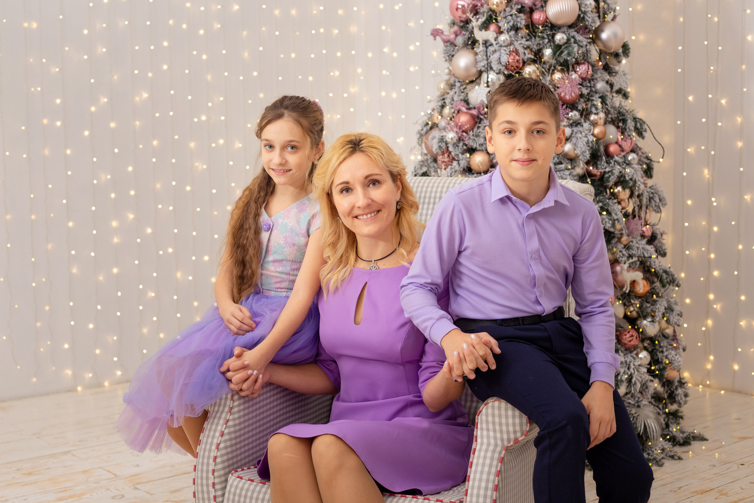 Новогодняя фотосессия. Семейный и детский фотограф в Москве. Школьный фотограф