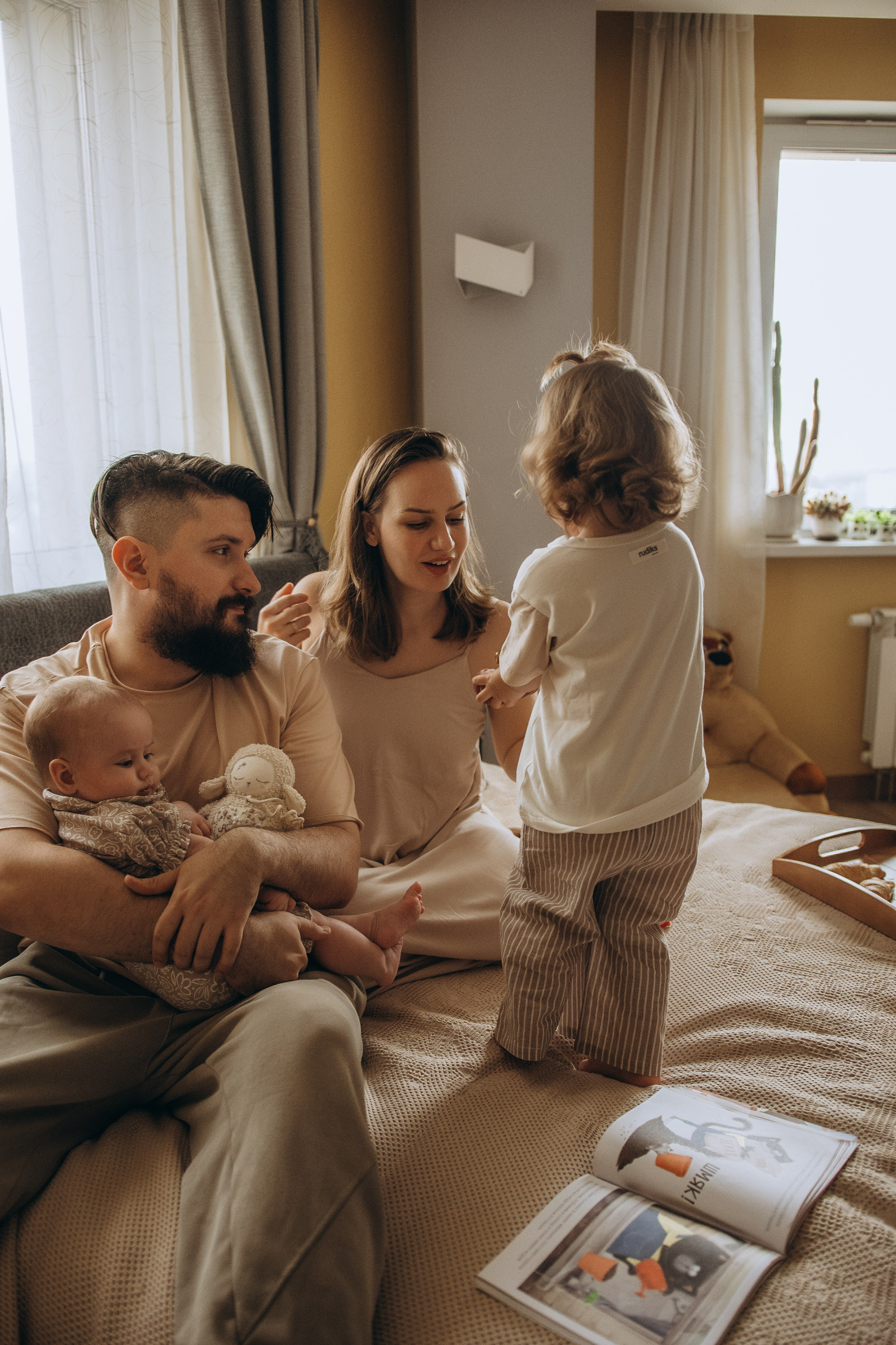 Когда все вместе. Гаврилова Настя семейный фотограф lifestyle в Москве