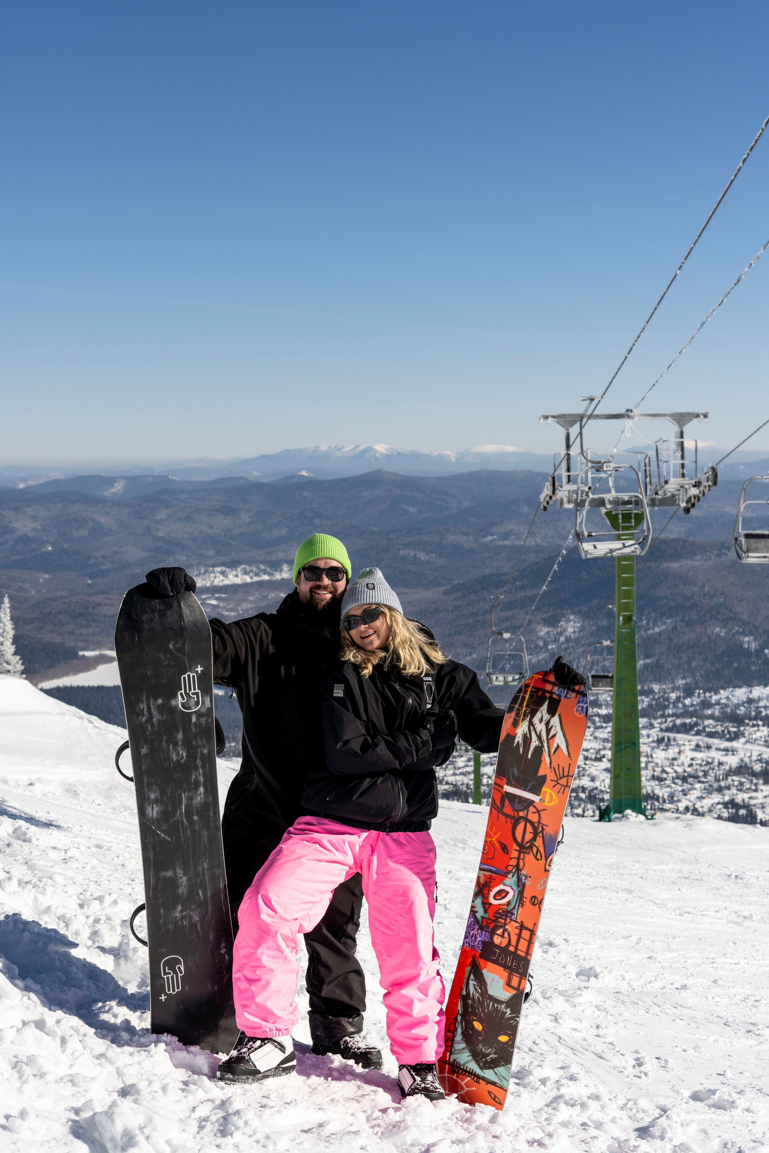Фотосессия на вершине. Анастасия Паршукова — фотограф Шерегеш Новосибирск