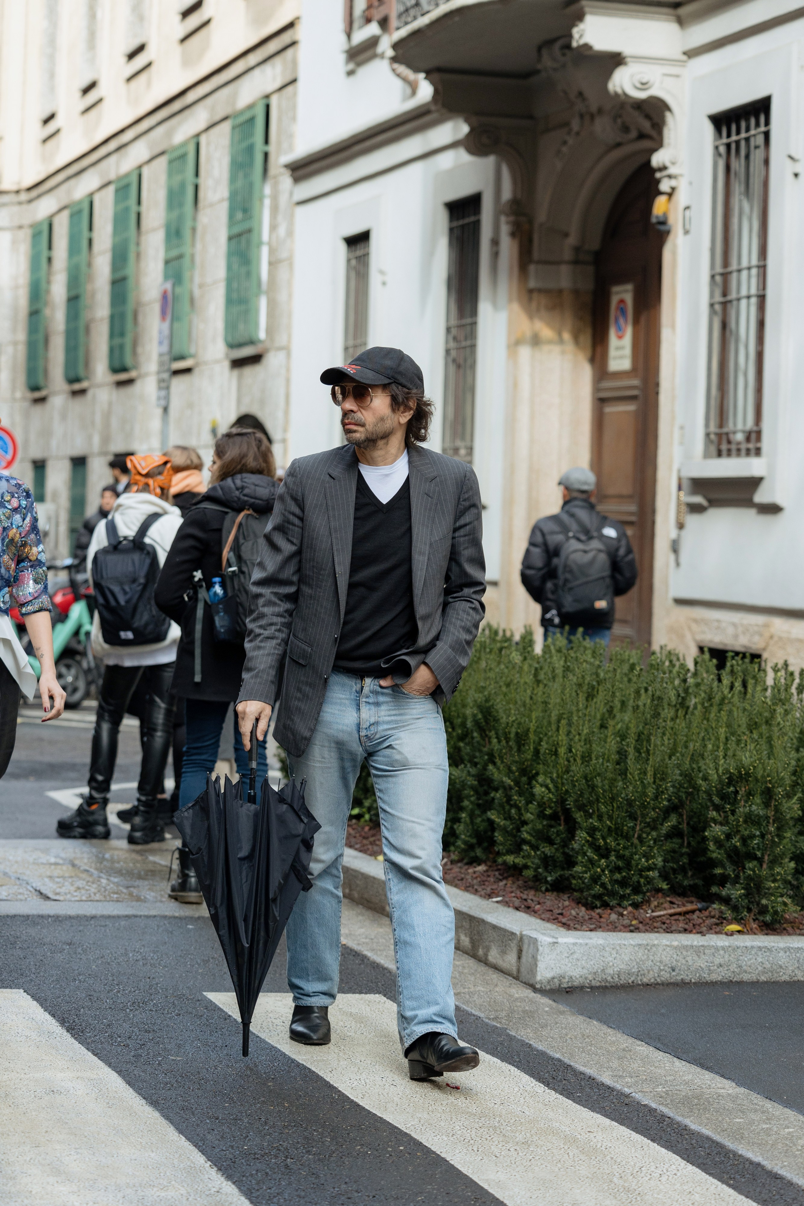 ARMANI MFW FALL/WINTER 24/25. Photographer in Milan Ivan Goncharov