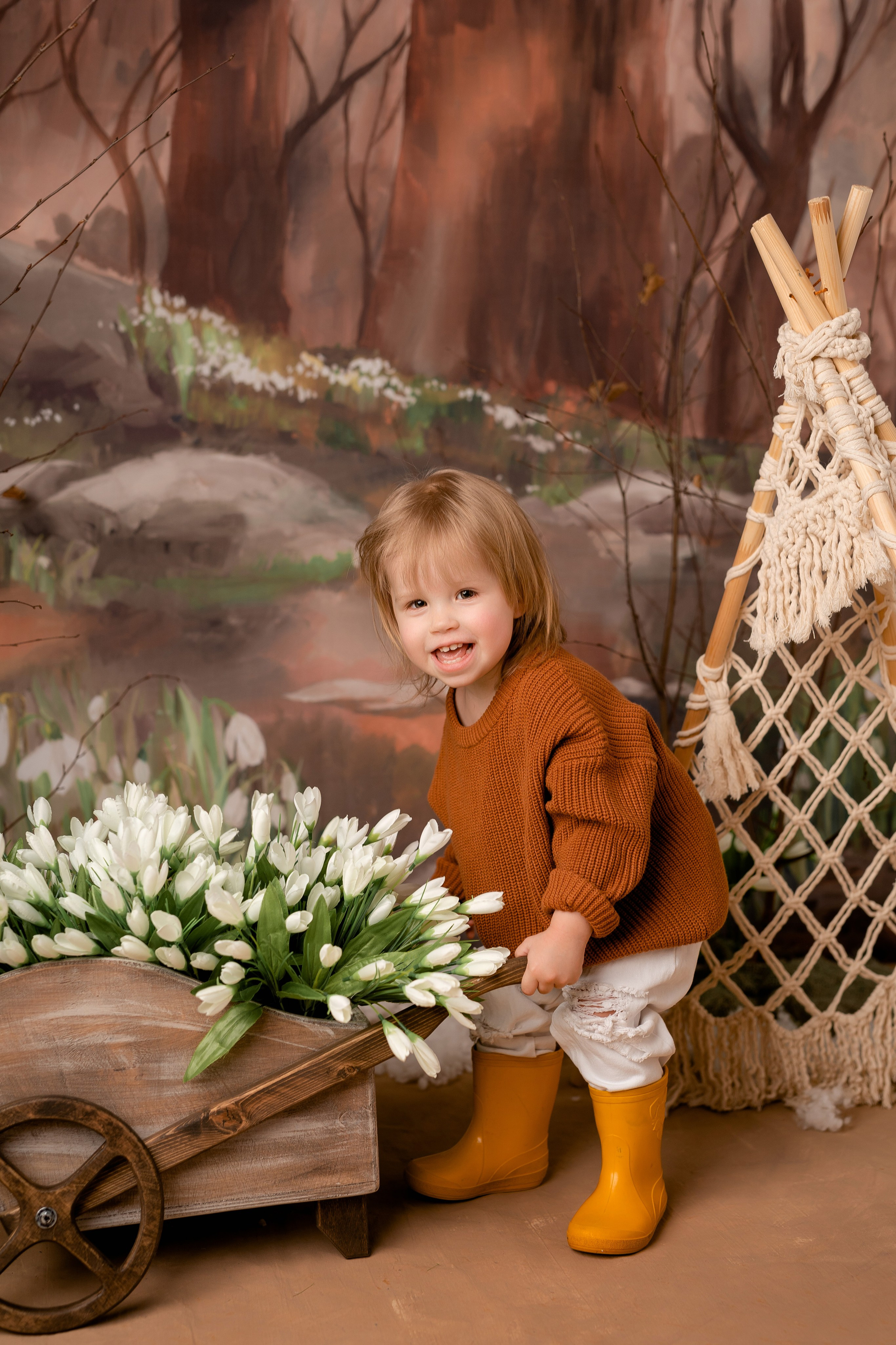 ВЕСЕННИЙ 2024. Фотограф новорожденных г. Рязань, детский и семейный фотограф