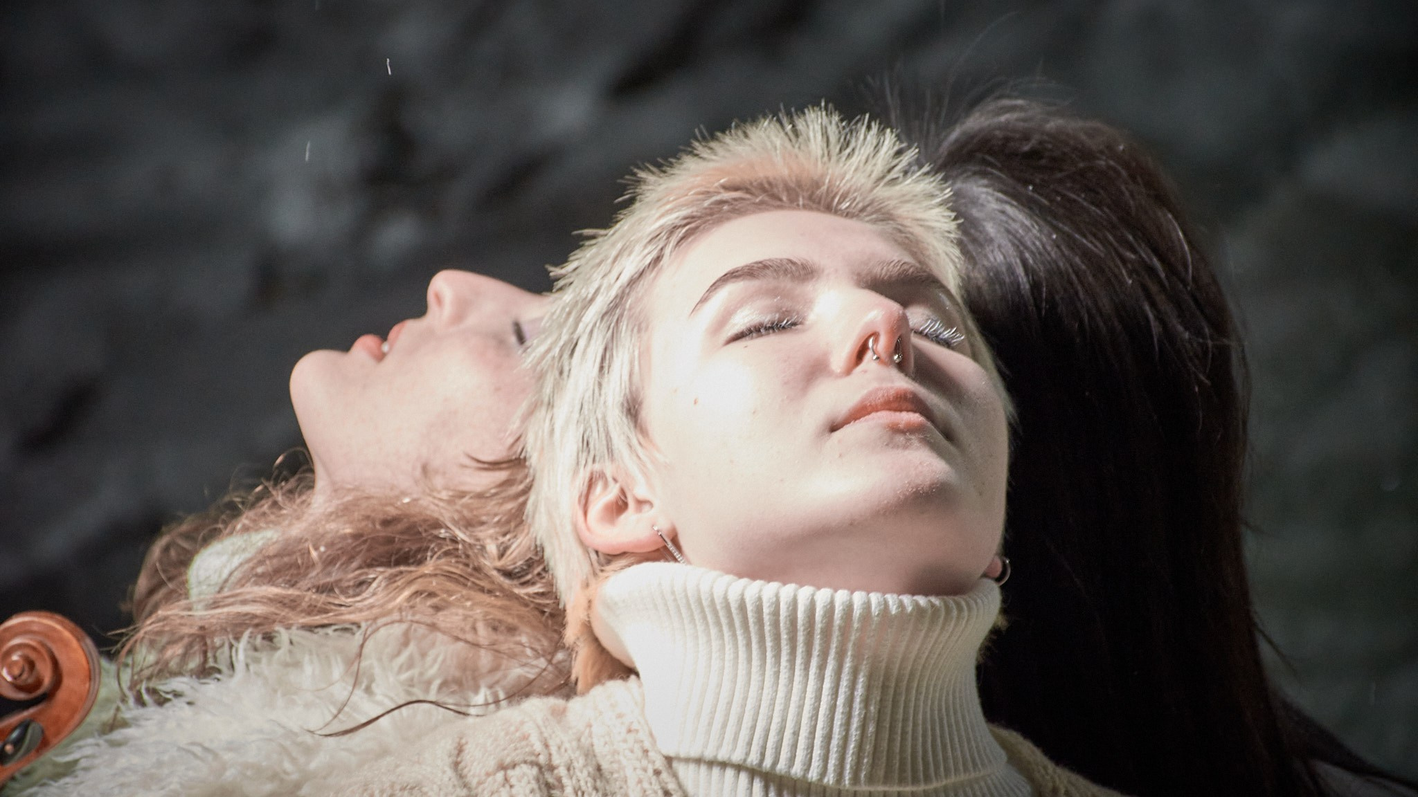 Unique photo shoot for musicians