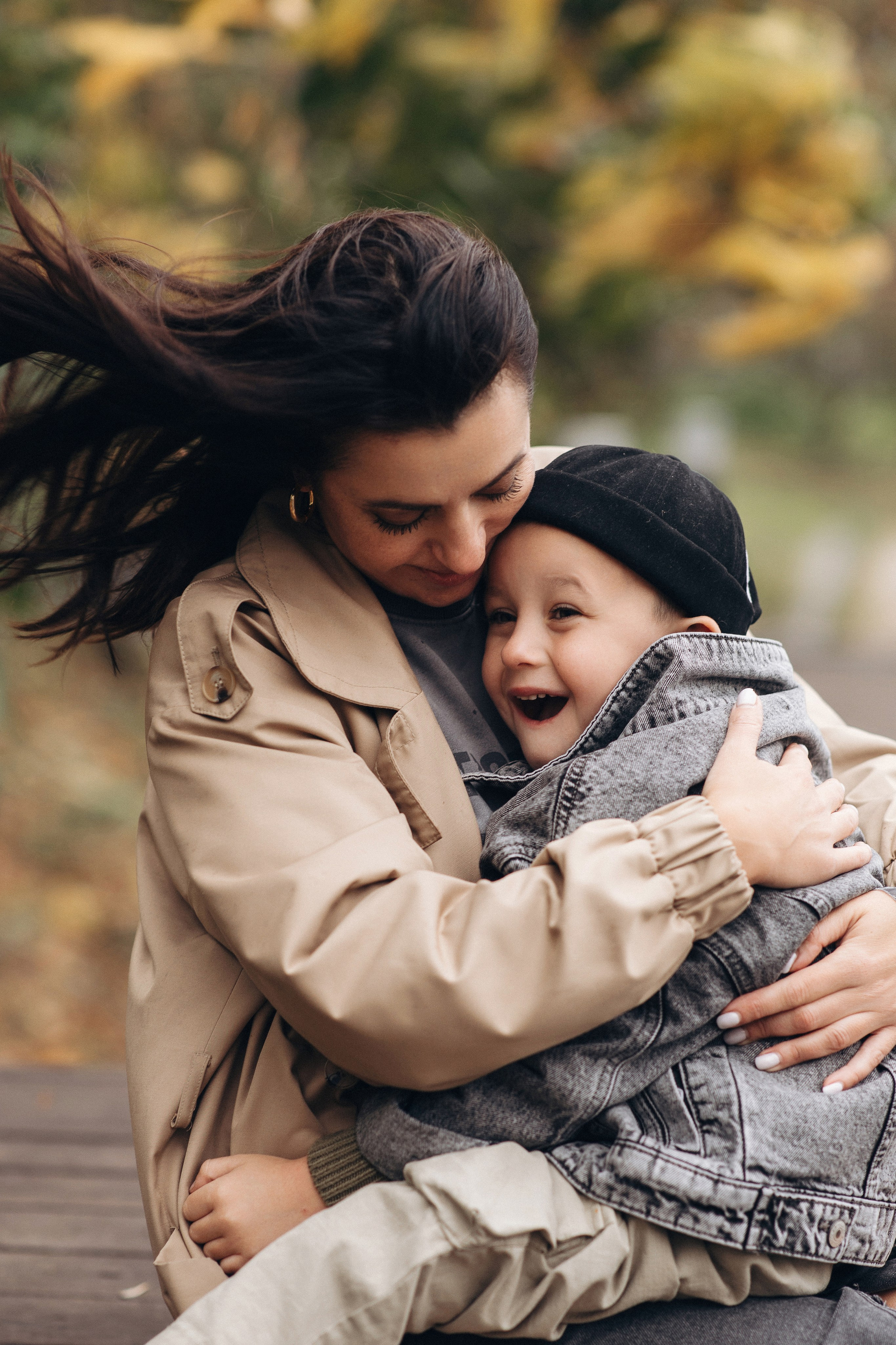 Осень в городе. Семейный фотограф в Москве Марина Петра