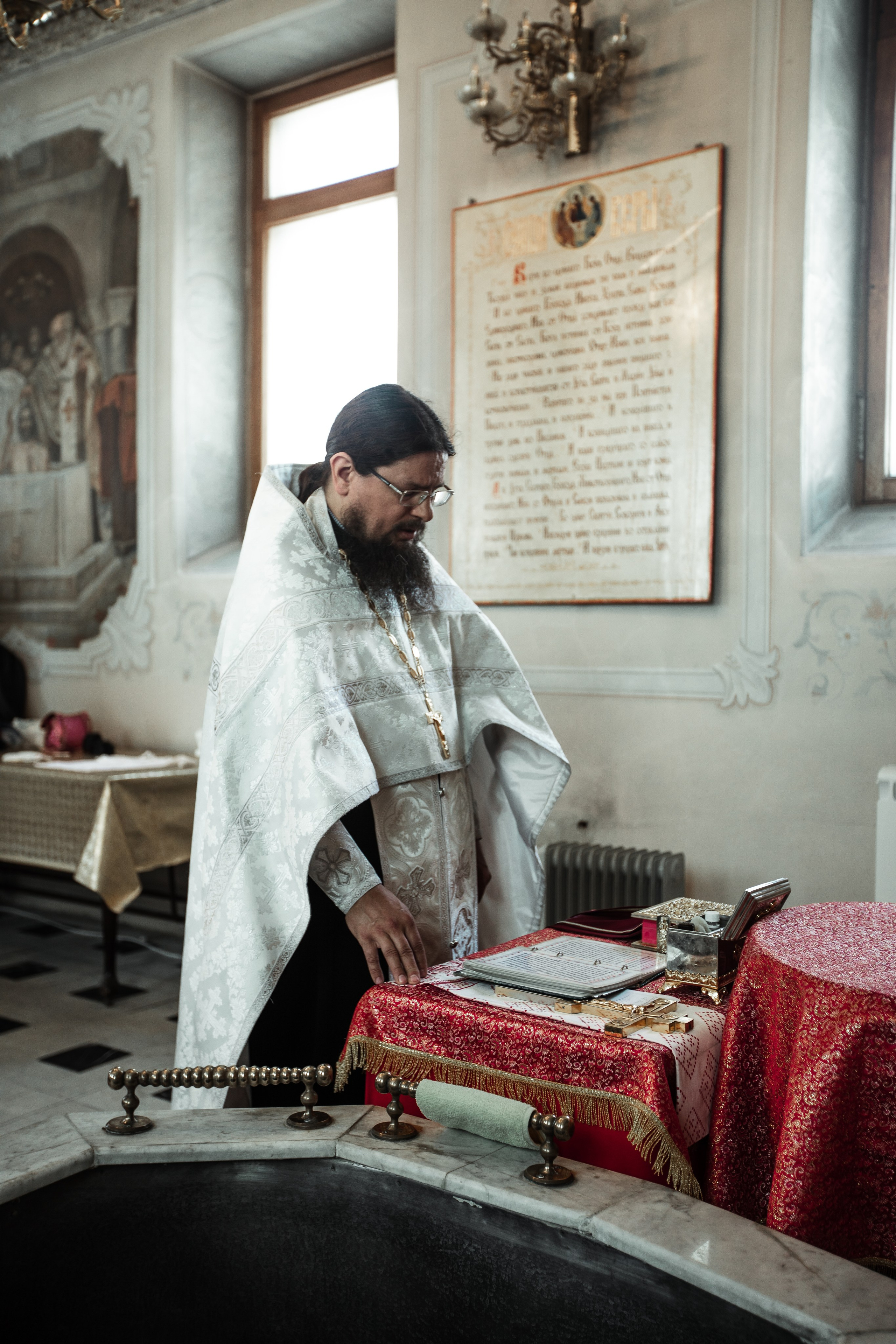 Крещение Николая в Елоховском Соборе. Фотосессии в Москве - фотограф Неонилла Ленко