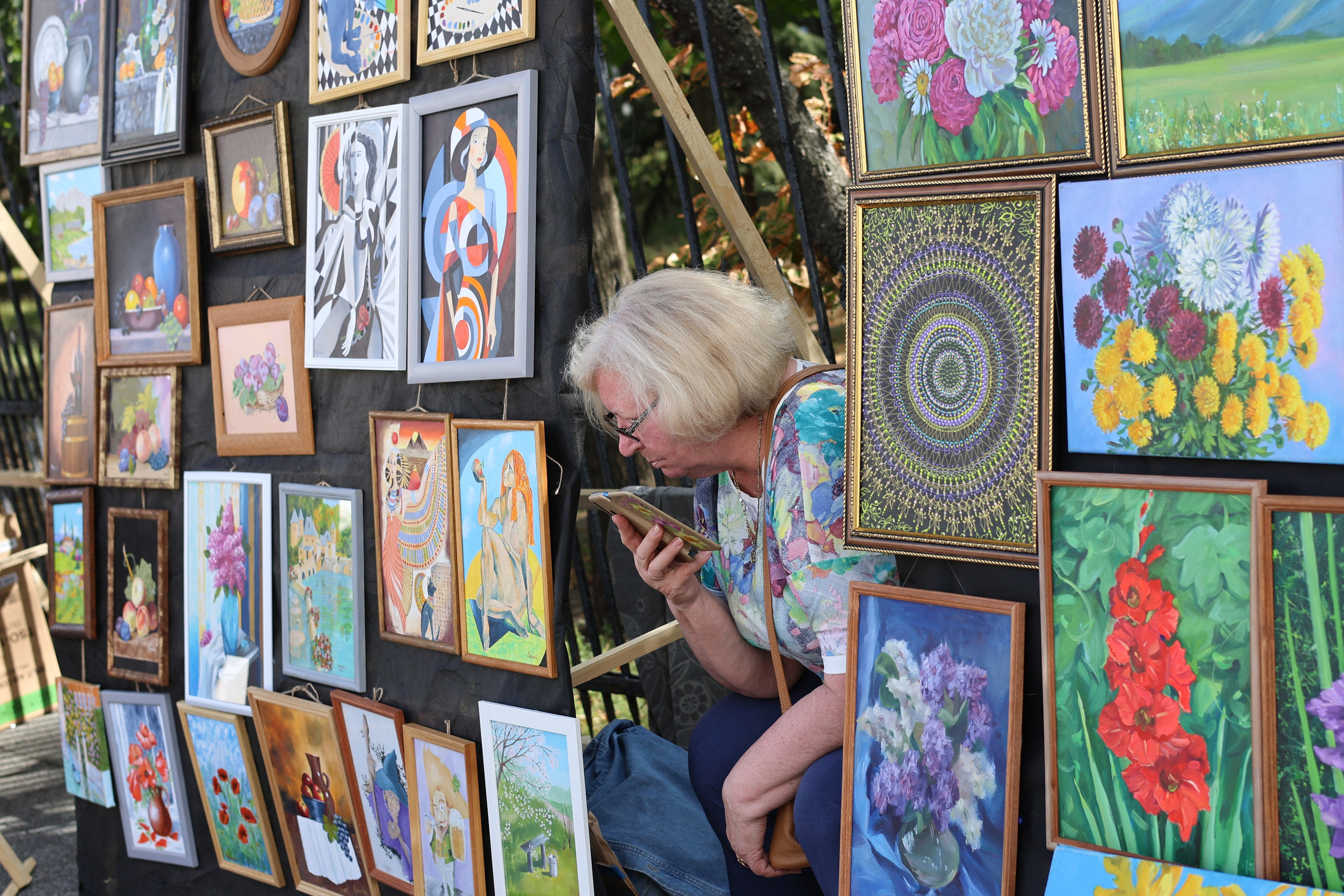 Всероссийский фестиваль художников, Саратов — 2024. Фотограф Дмитрий Алексеев