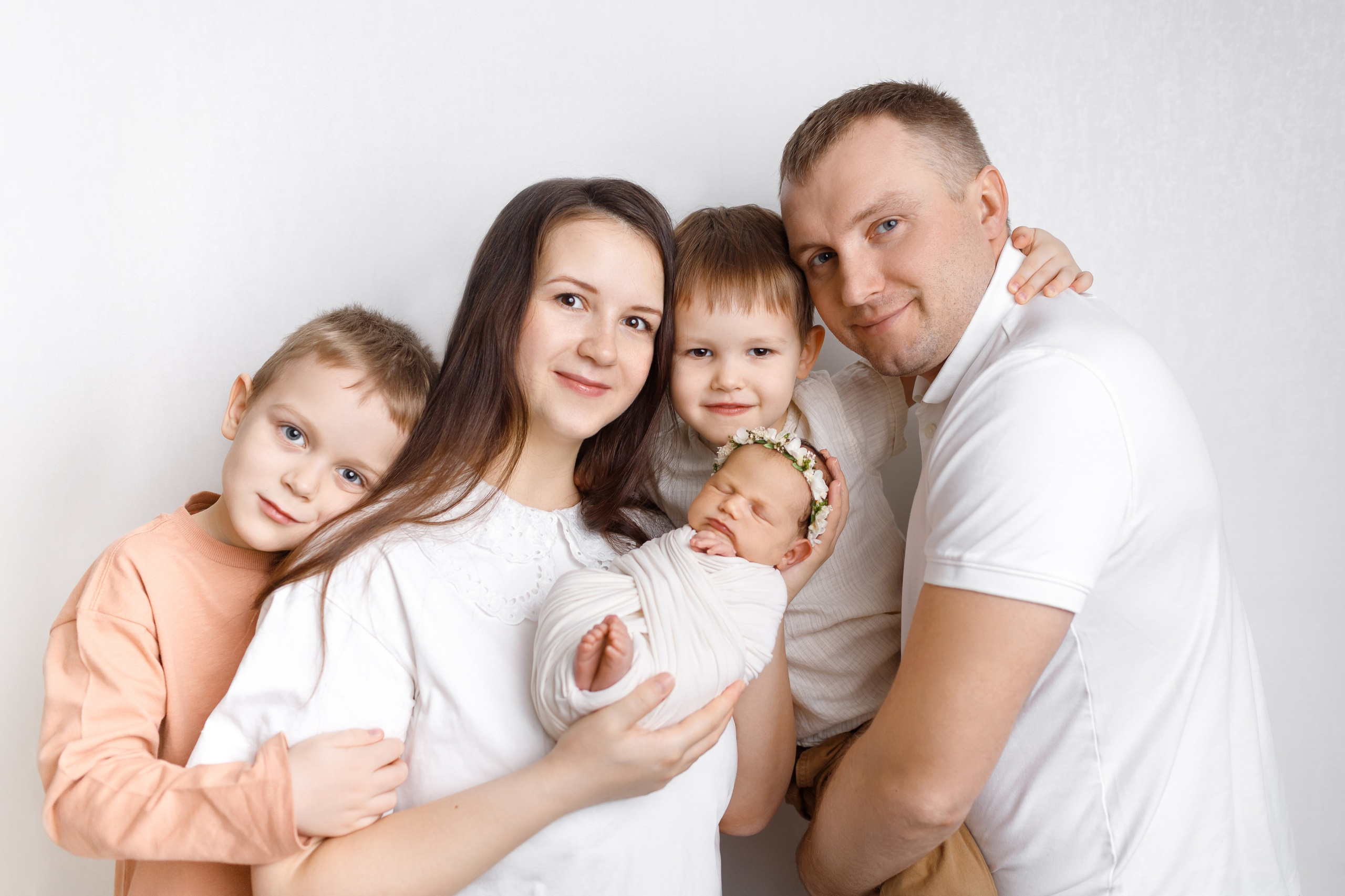 Семейные кадры (Классика). Детский, семейный и фотограф новорождённых в Ярославле Анна Салова