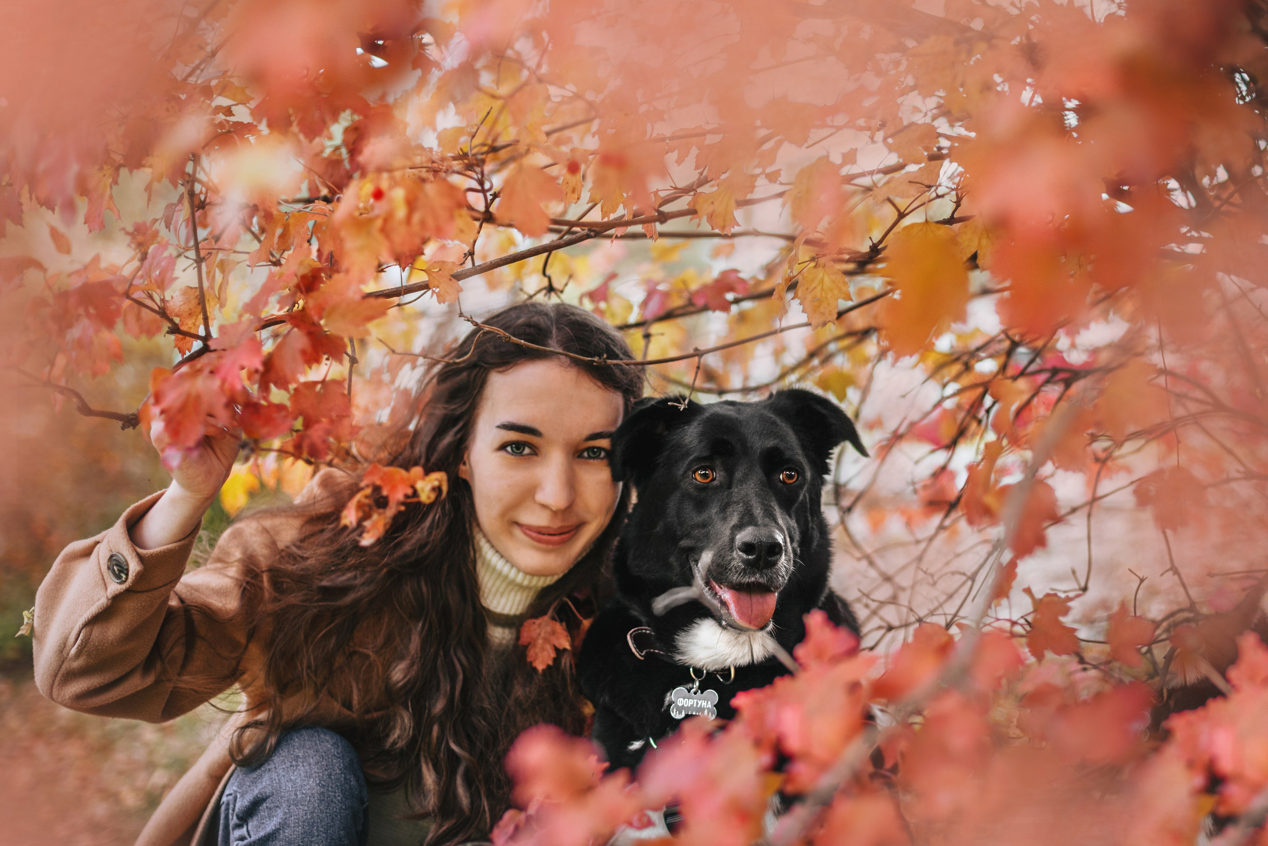 Юля и Фортуна. Фотограф-анималист Татьяна Степанова