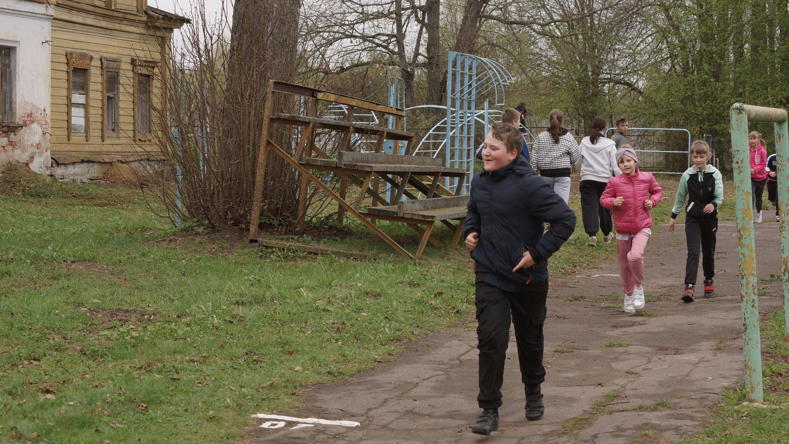 2024 Сретенская школа День ГТО общие фото. Городок на Волге