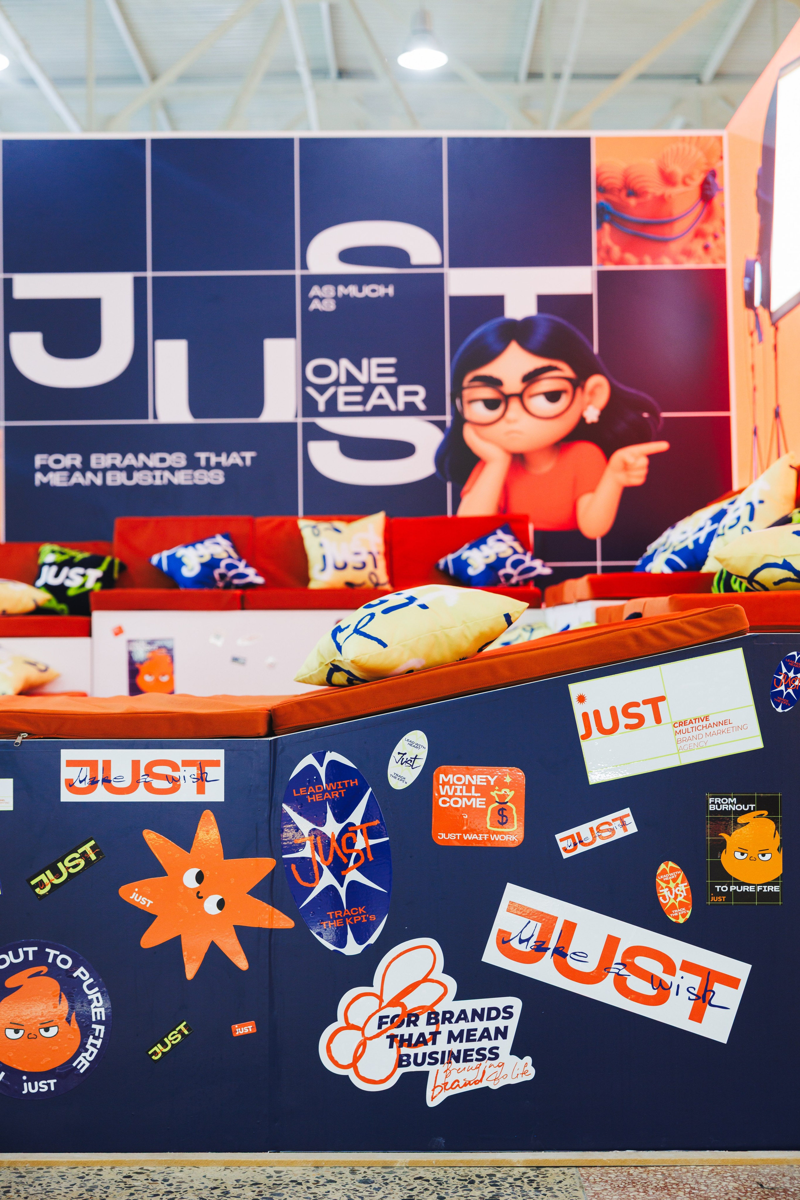 JUST ONE YEAR | MAC Yerevan. JUST BRAND AGENCY