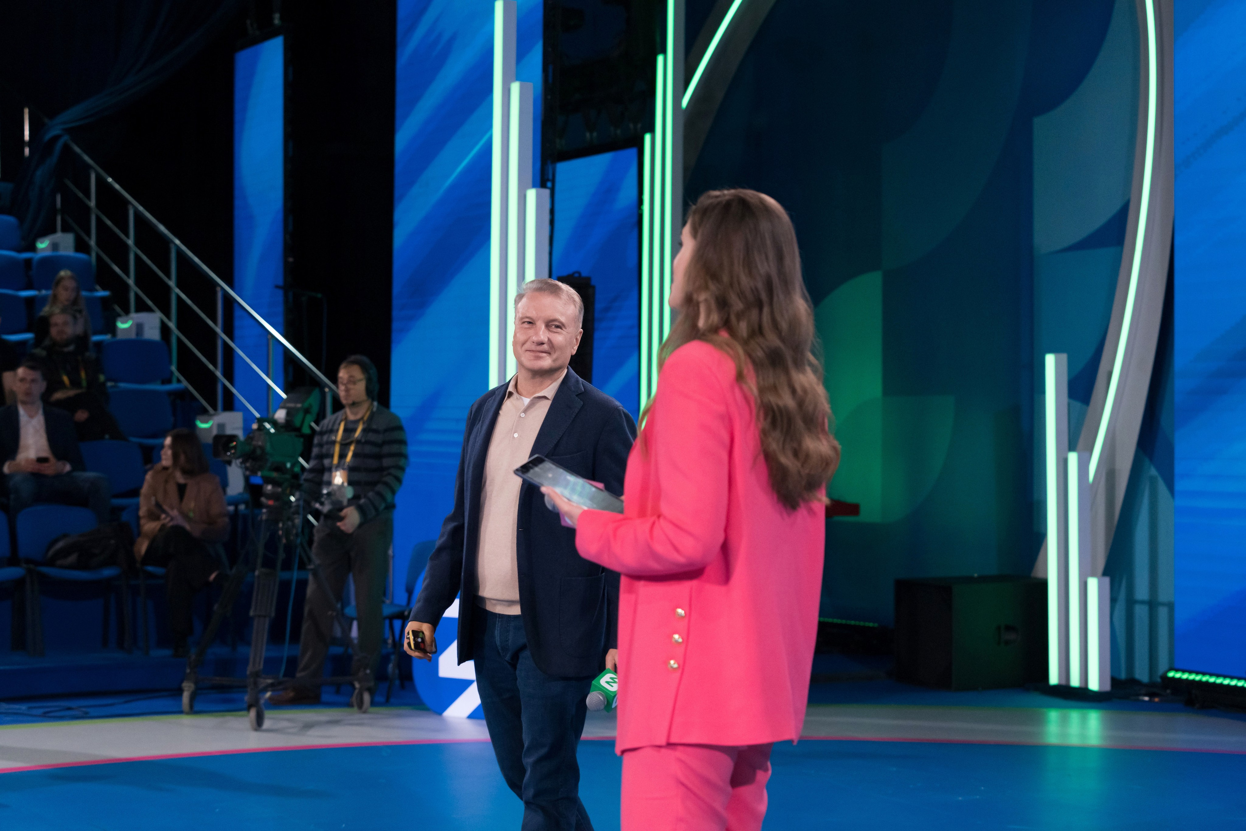 Герман Греф на Всемирном Фестивале Молодежи 2024. Репортажный фотограф в Красной Поляне и Сочи Павлюченко Екатерина