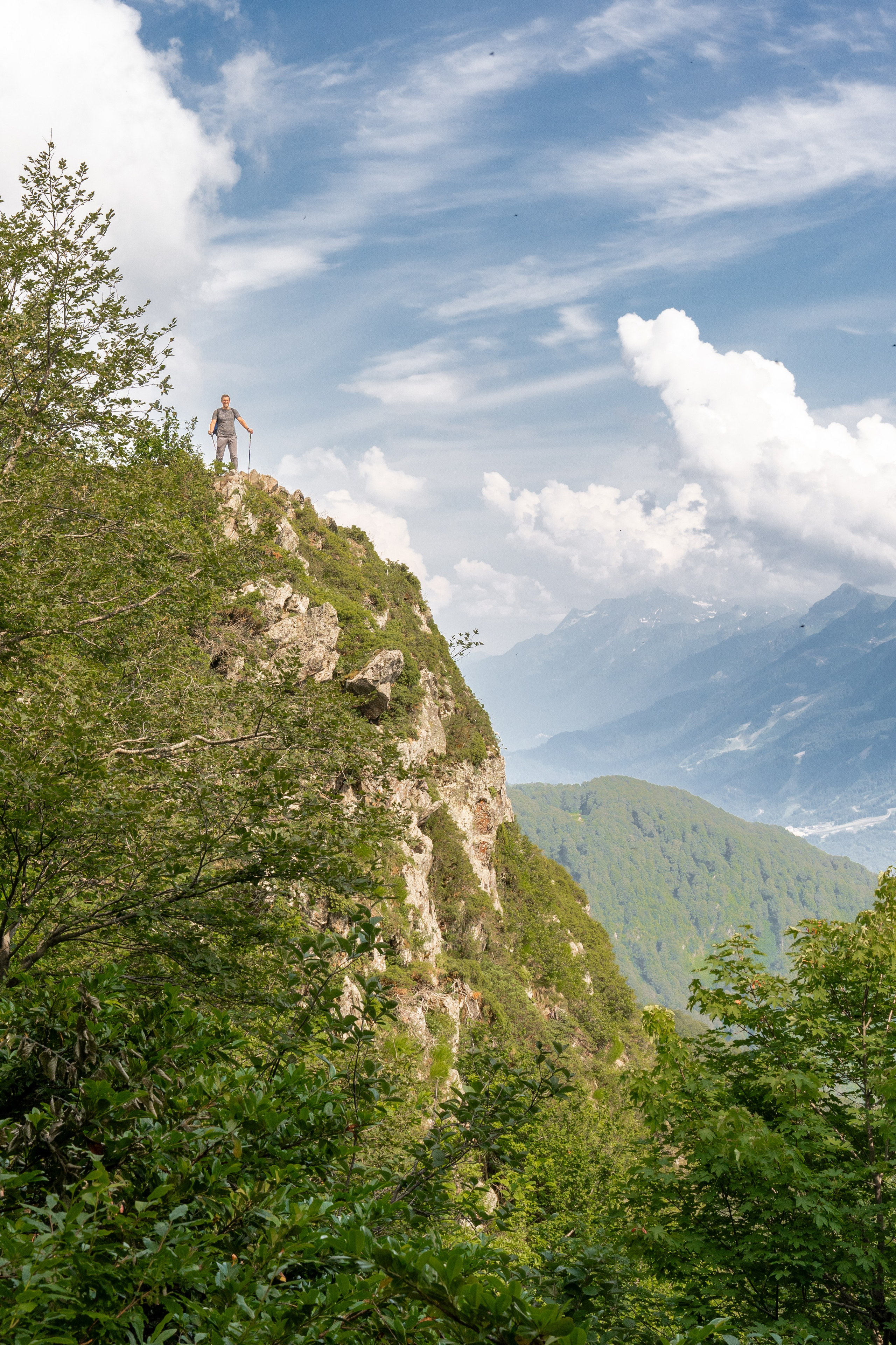 MICE мероприятие для компании «Доставка морем»: хайкинг к Ачипсинским водопадам. Репортажный фотограф в Красной Поляне и Сочи Павлюченко Екатерина