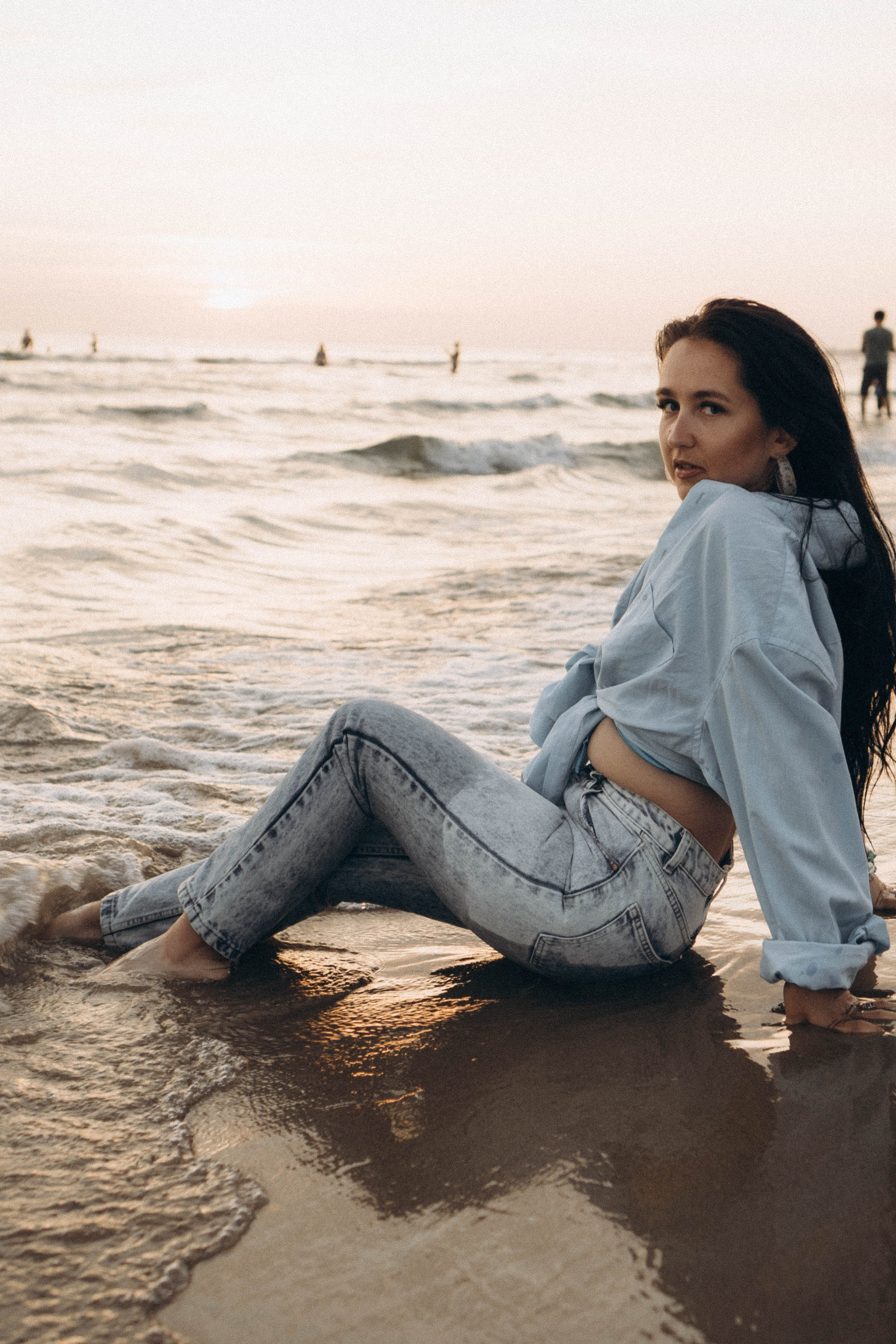 Июльский вечер на берегу черного моря. Профессиональный фотограф, Санкт-Петербург — Виктория Богомолова