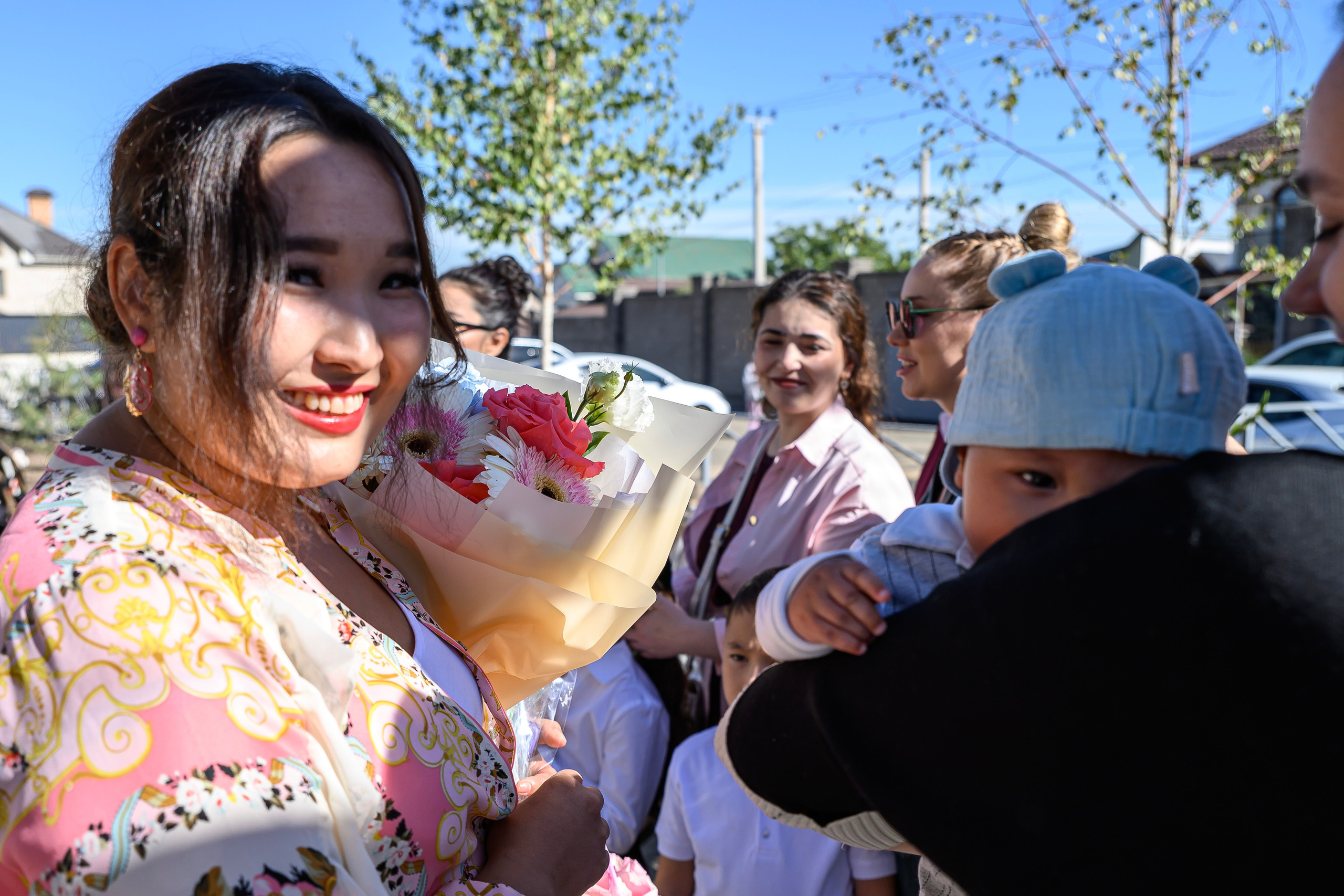 Фотосъемка мероприятия  1 Сентября в Abay International Shool. Фотограф в Алматы Егор Поленов
