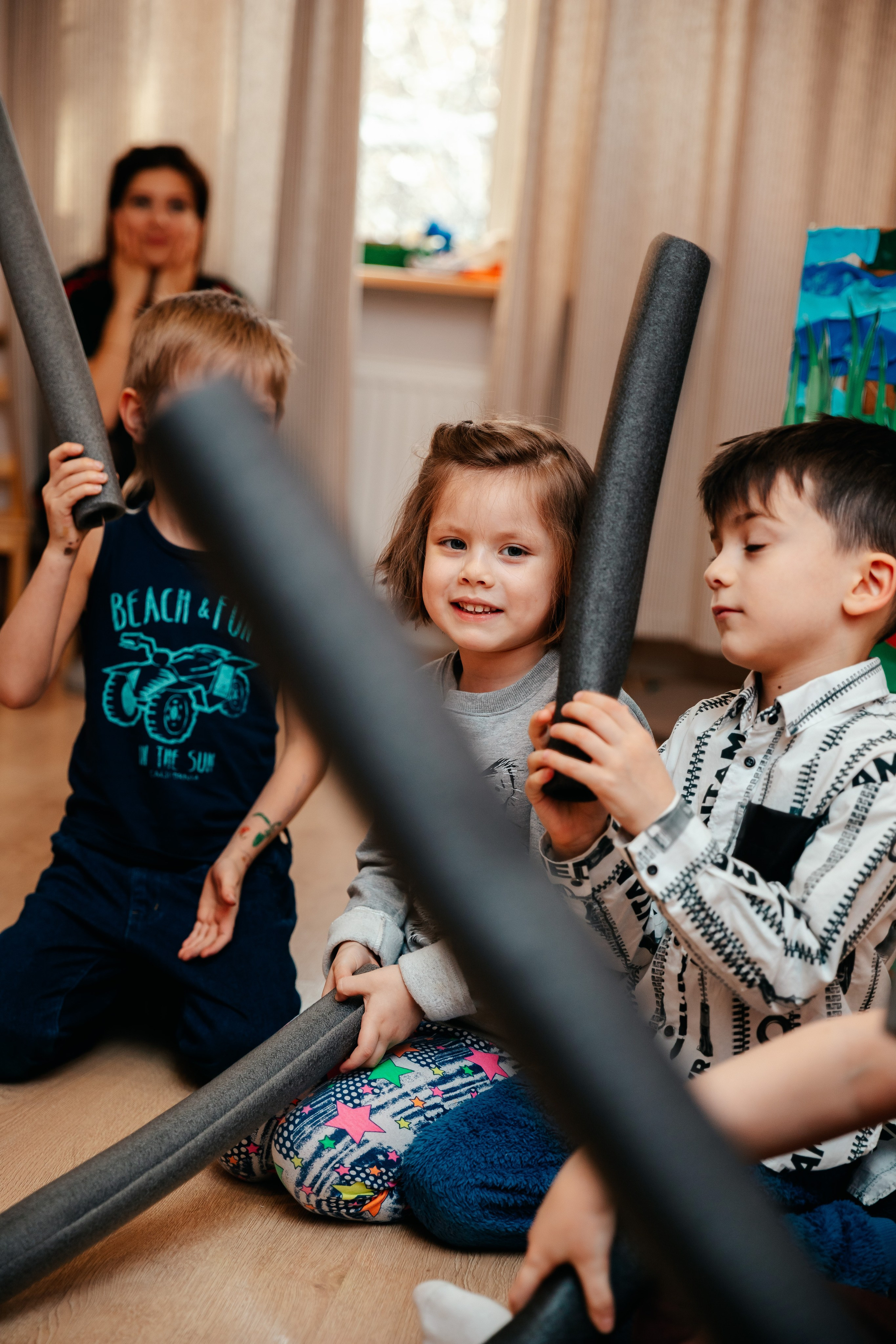 8 марта в Монтессори-саду. Семейный lifestyle фотограф в Санкт-Петербурге Людмила Пахомова