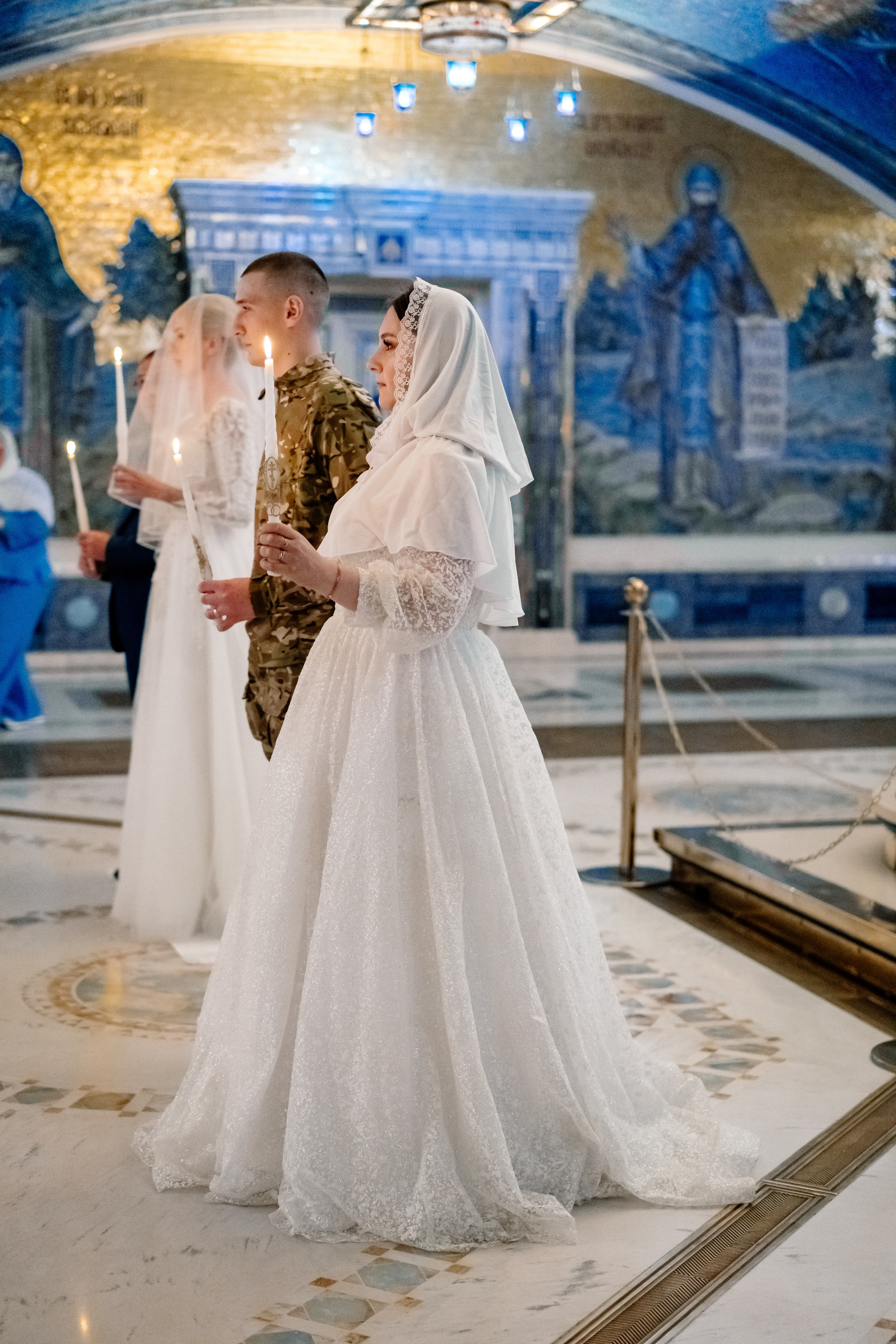 Венчание в Главном храме вооруженных сил (Патриот). Семейный фотограф Одинцово Москва Наталия Черенкова