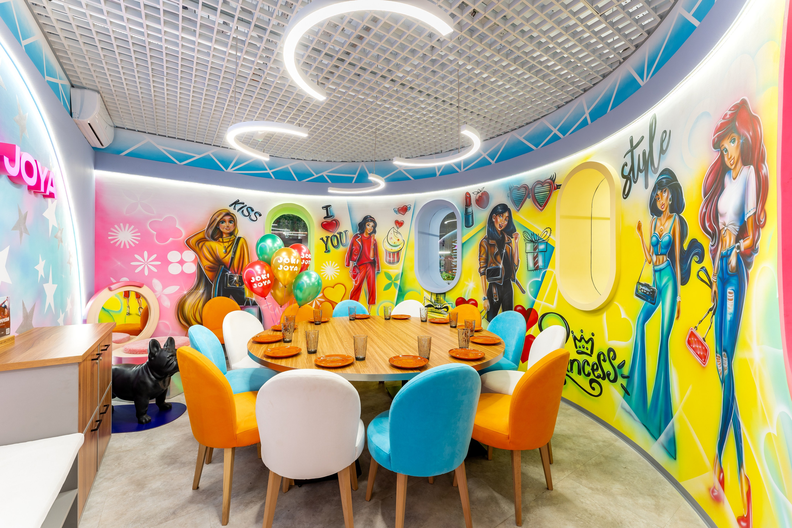 Парк развлечений Joki Joya Лефортово. Интерьерный фотограф Александра Солдатова