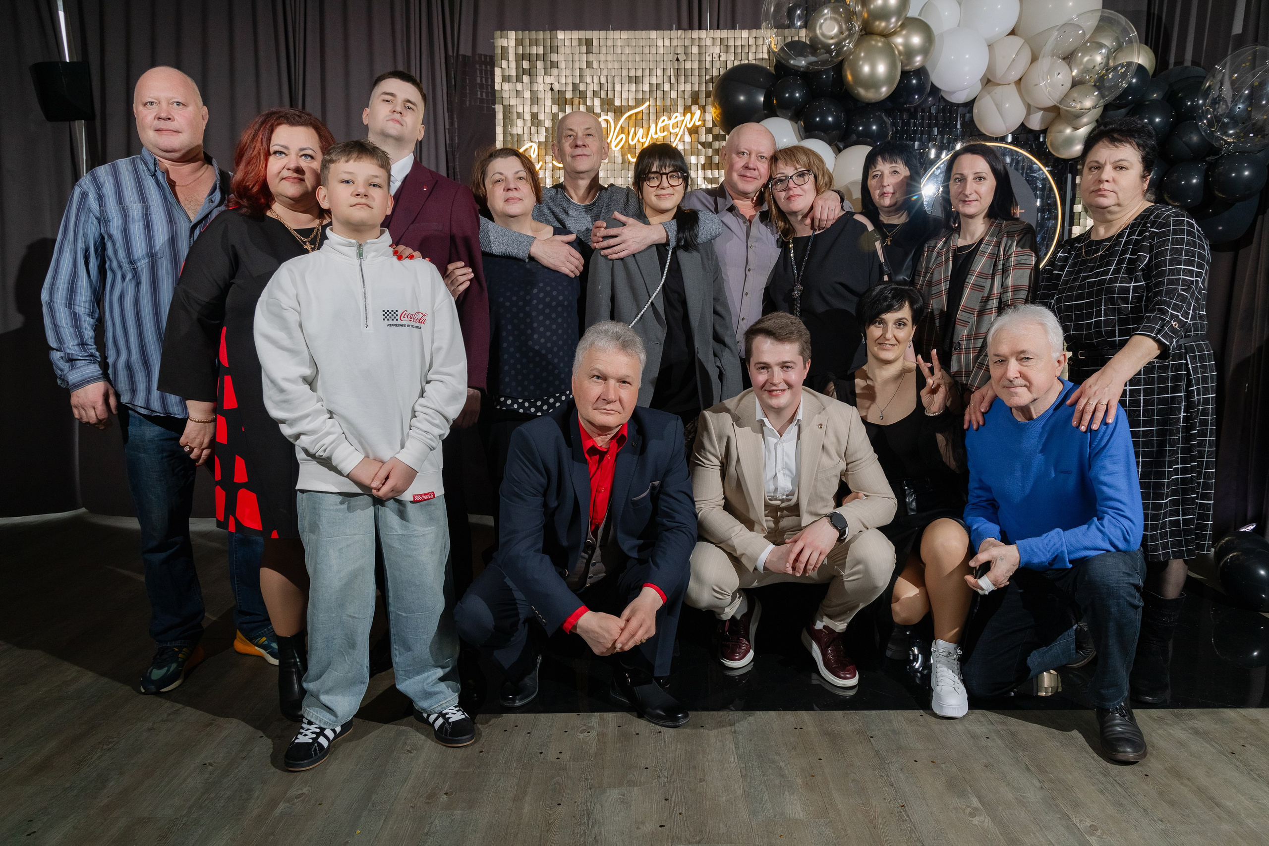 Фотосъемка юбилея в кафе BALDENINI в Минске. Свадебный фотограф в Минске/Беларуси Сергей Спиридонов