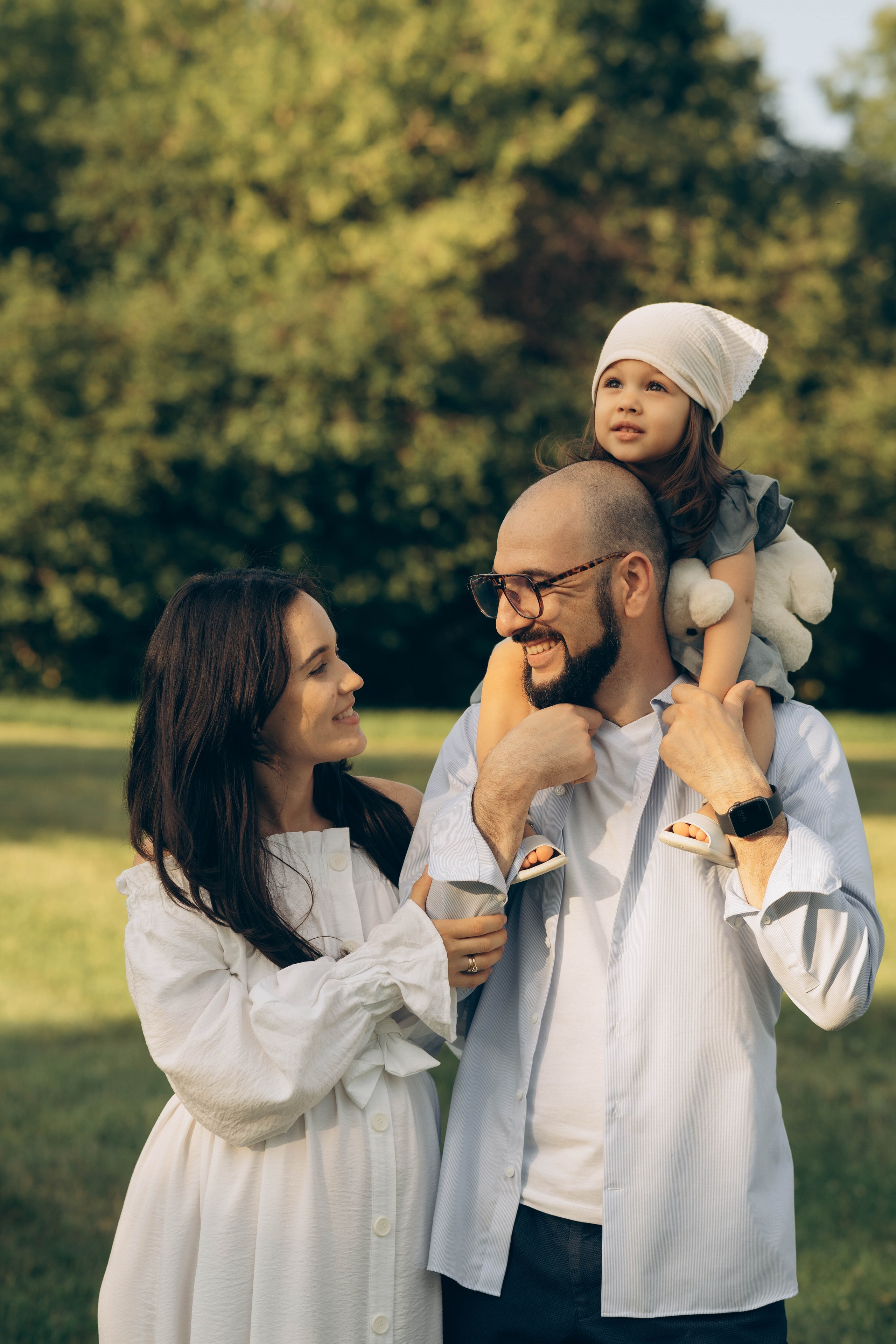 Анастасия, Михаил и малышка Ариана