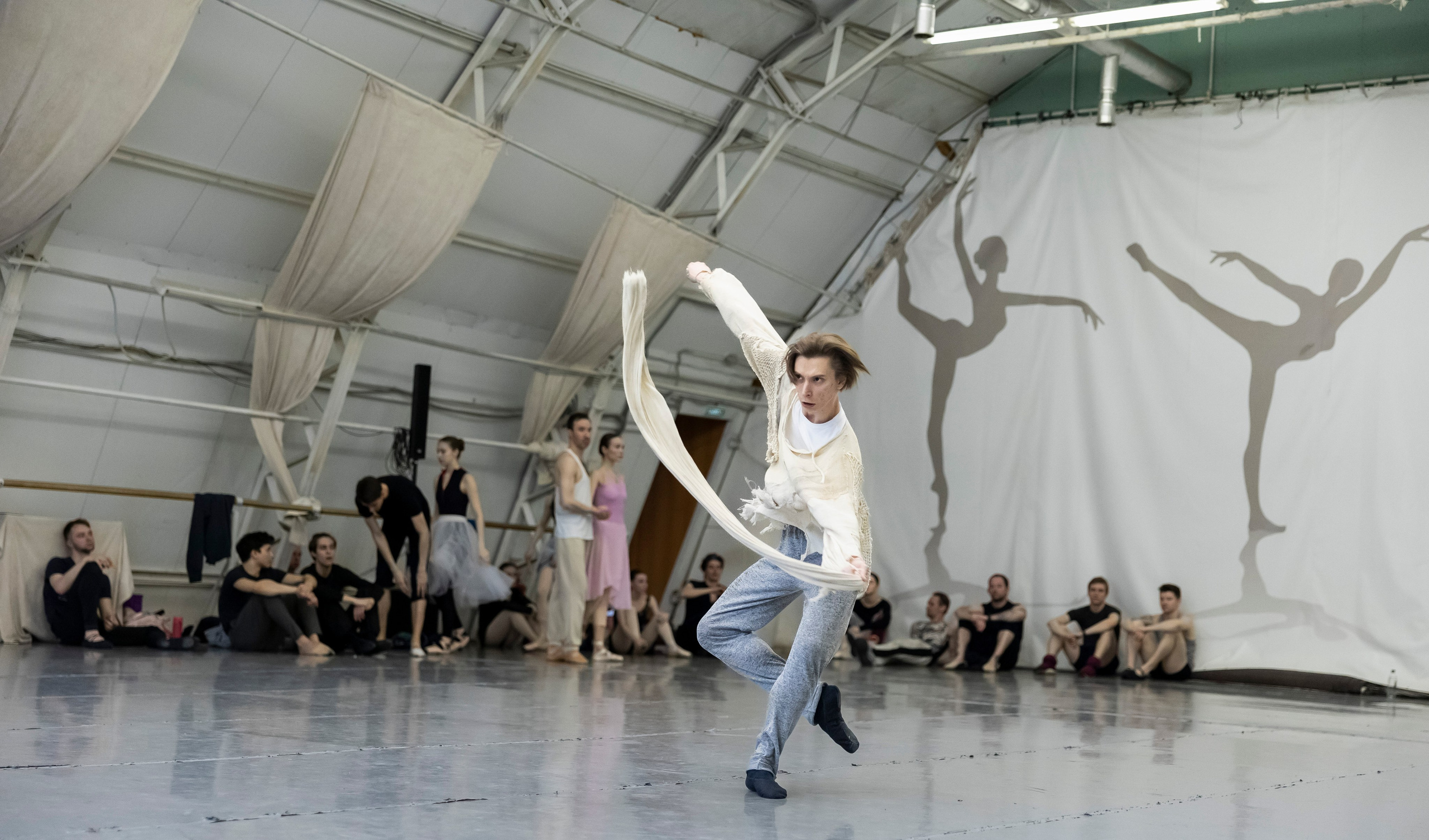 Репетиция балета «Пушкин. Сны после жизни» — театр Касаткиной и Василёва. Балетный фотограф Москва Майоров Николай
