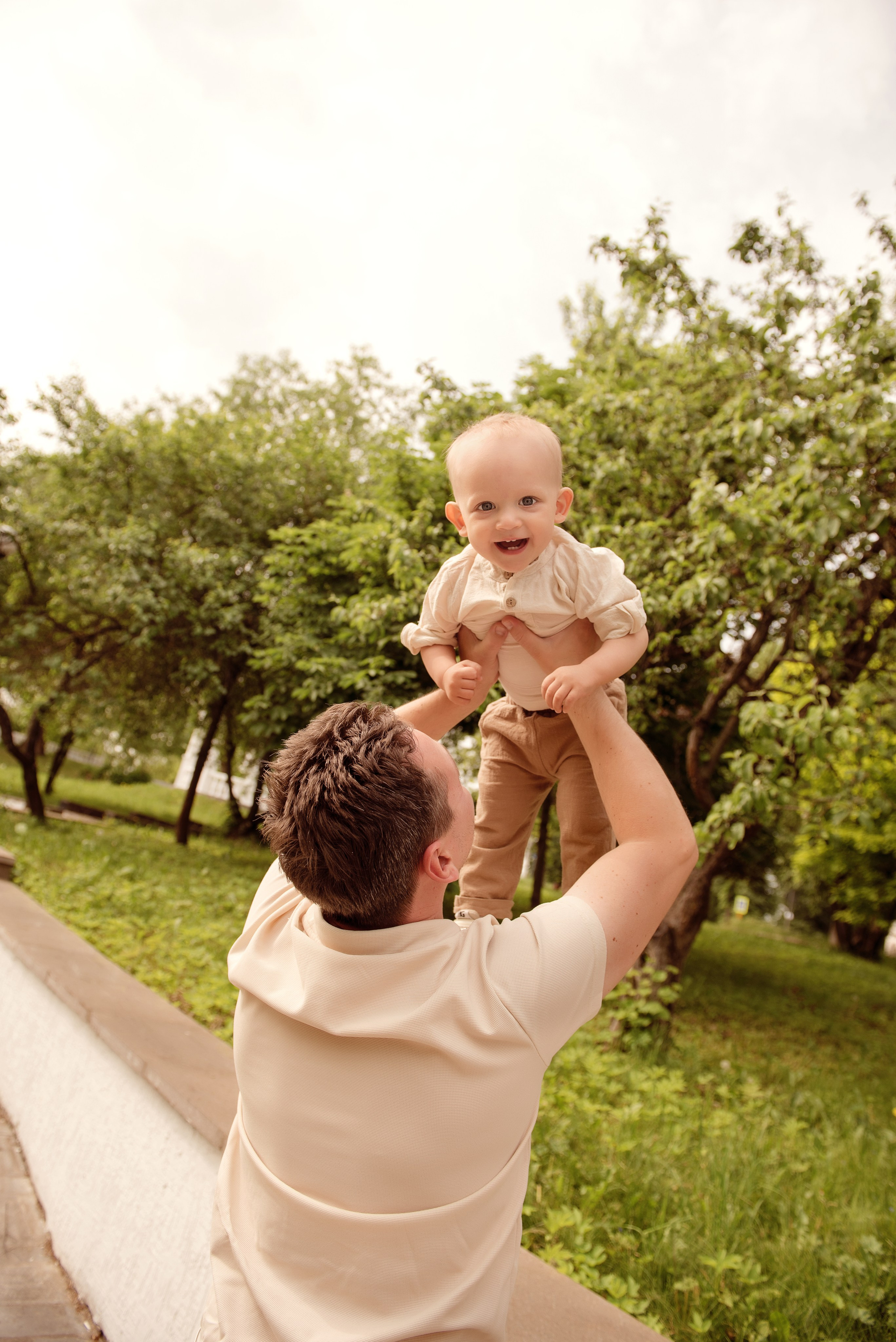 Семейная фото прогулка. Детский фотограф в Долгопрудном и Москве