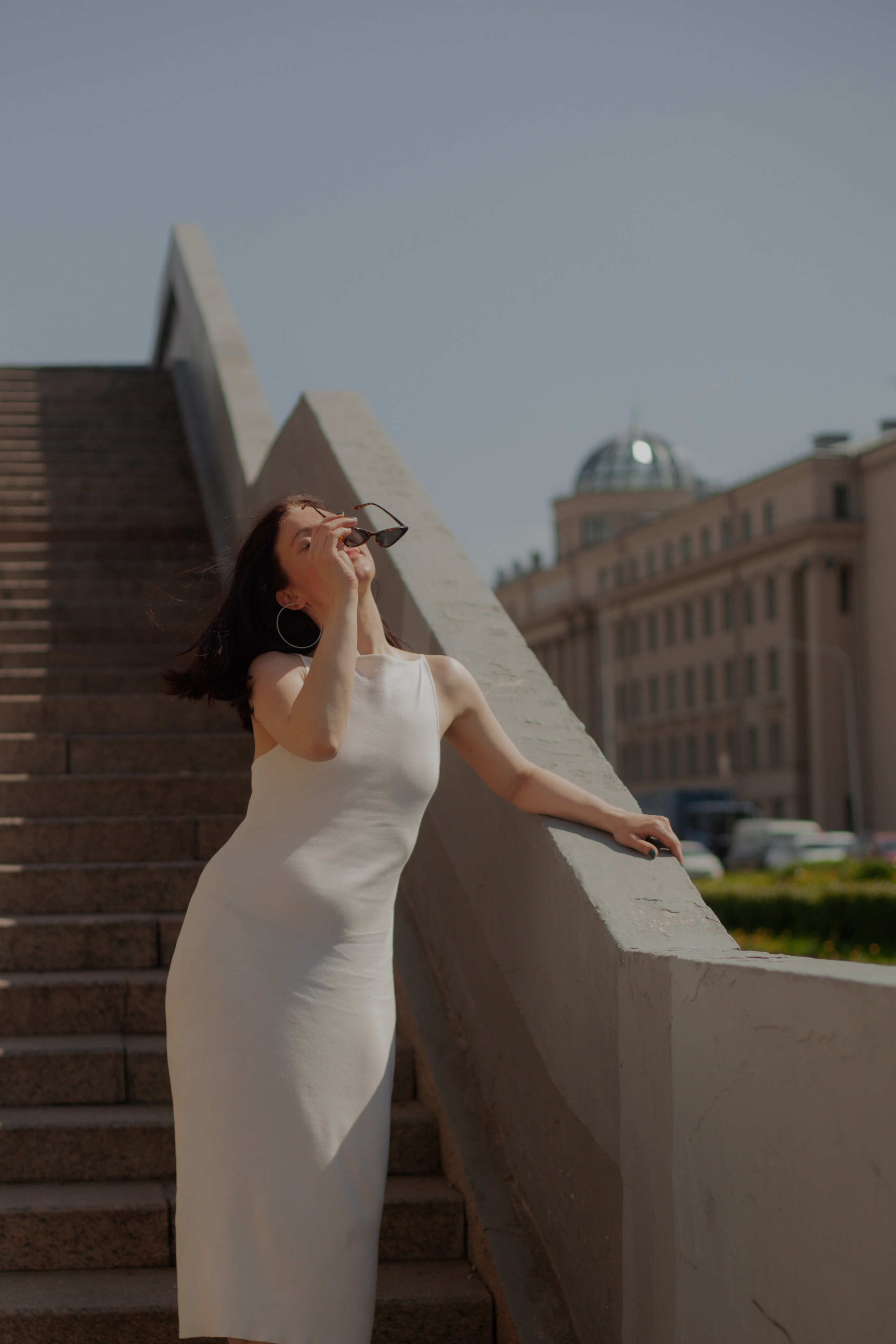 У Петербургского моста. Фотограф Евгения Архипова