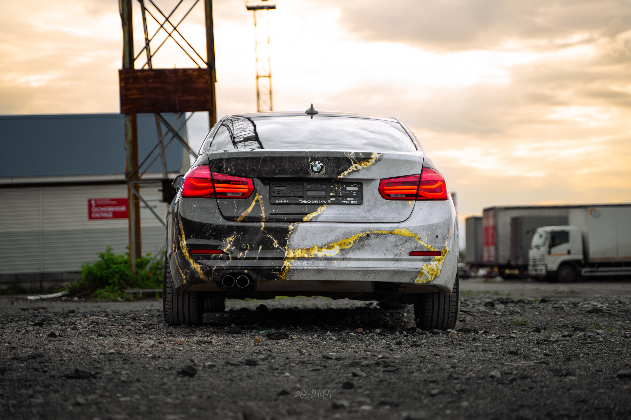 BMW 3-series. Автомобильный фотограф и видеограф в Санкт-Петербурге I 2golukov prod