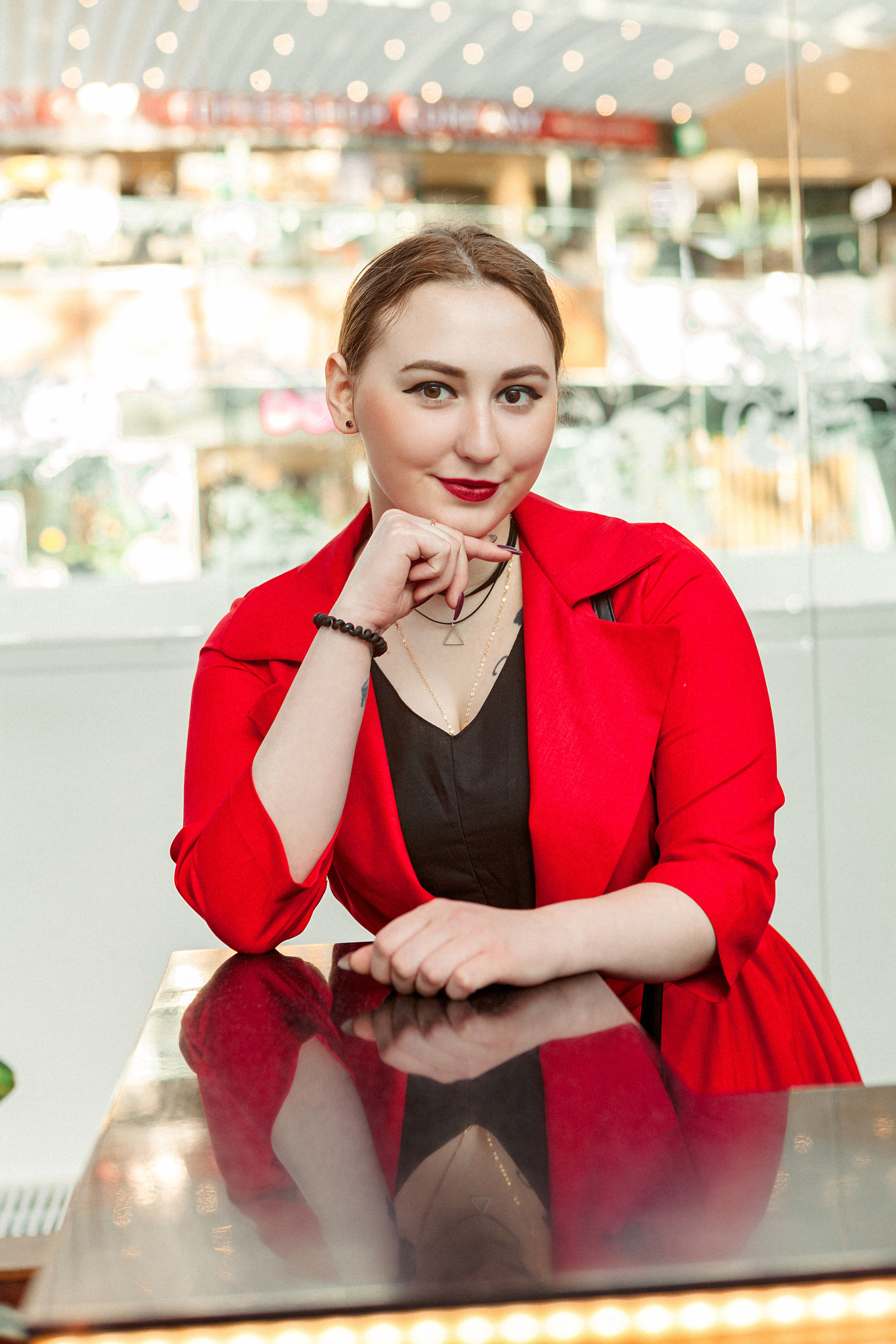 Портретная фотосессия в ТЦ Вегас. Модель Наташа. Репортажный, семейный, свадебный, портретный фотограф