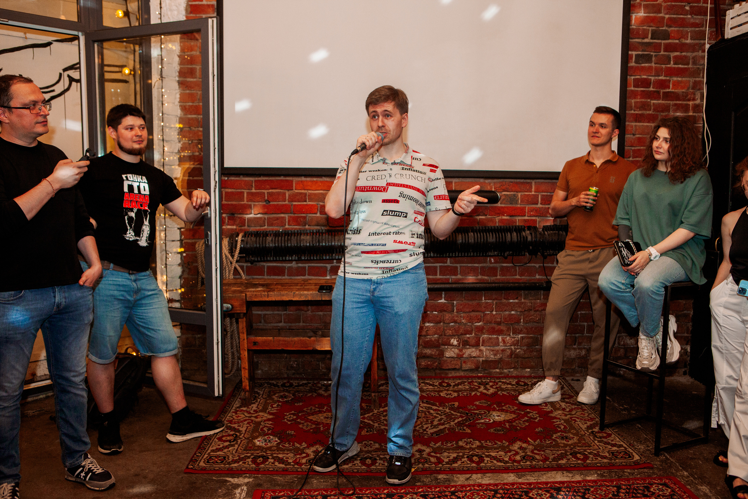 Вечеринка в лофте Гараж Депо. Репортажный, семейный, свадебный, портретный фотограф