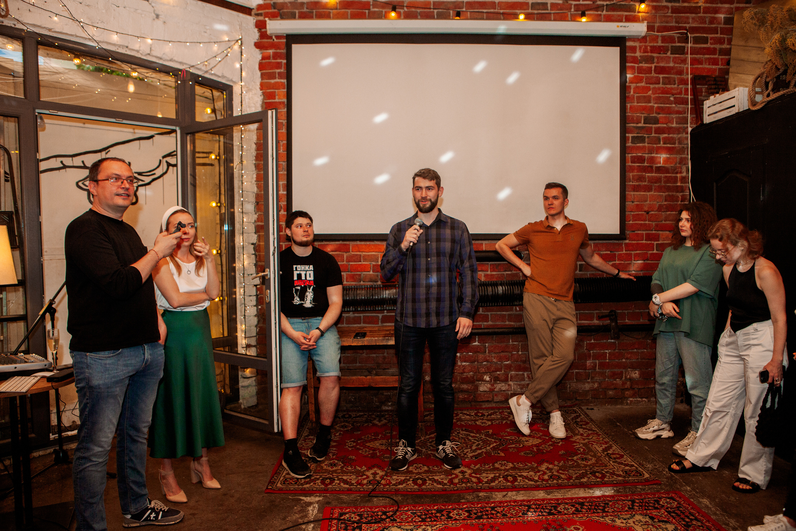 Вечеринка в лофте Гараж Депо. Репортажный, семейный, свадебный, портретный фотограф