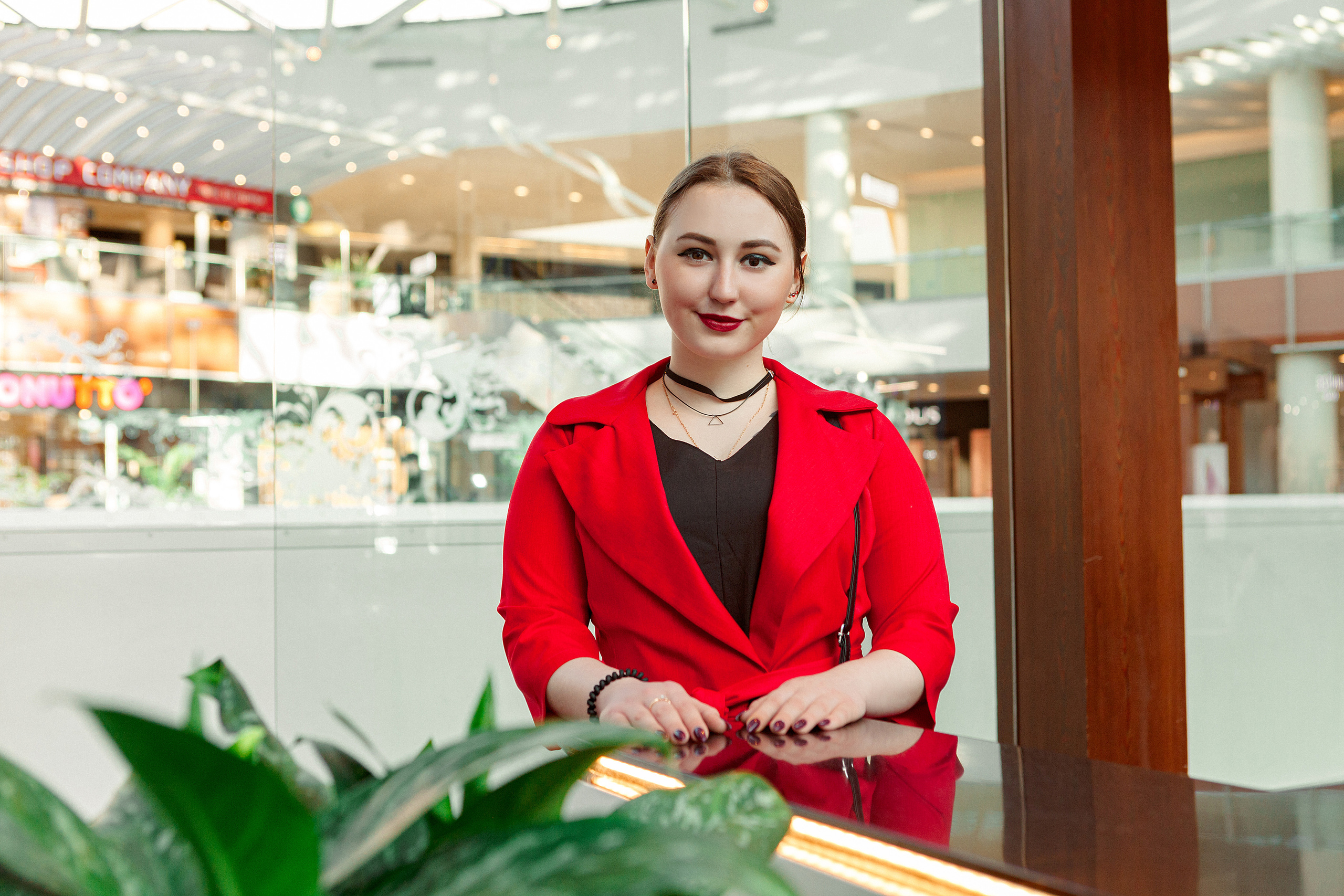 Портретная фотосессия в ТЦ Вегас. Модель Наташа. Репортажный, семейный, свадебный, портретный фотограф
