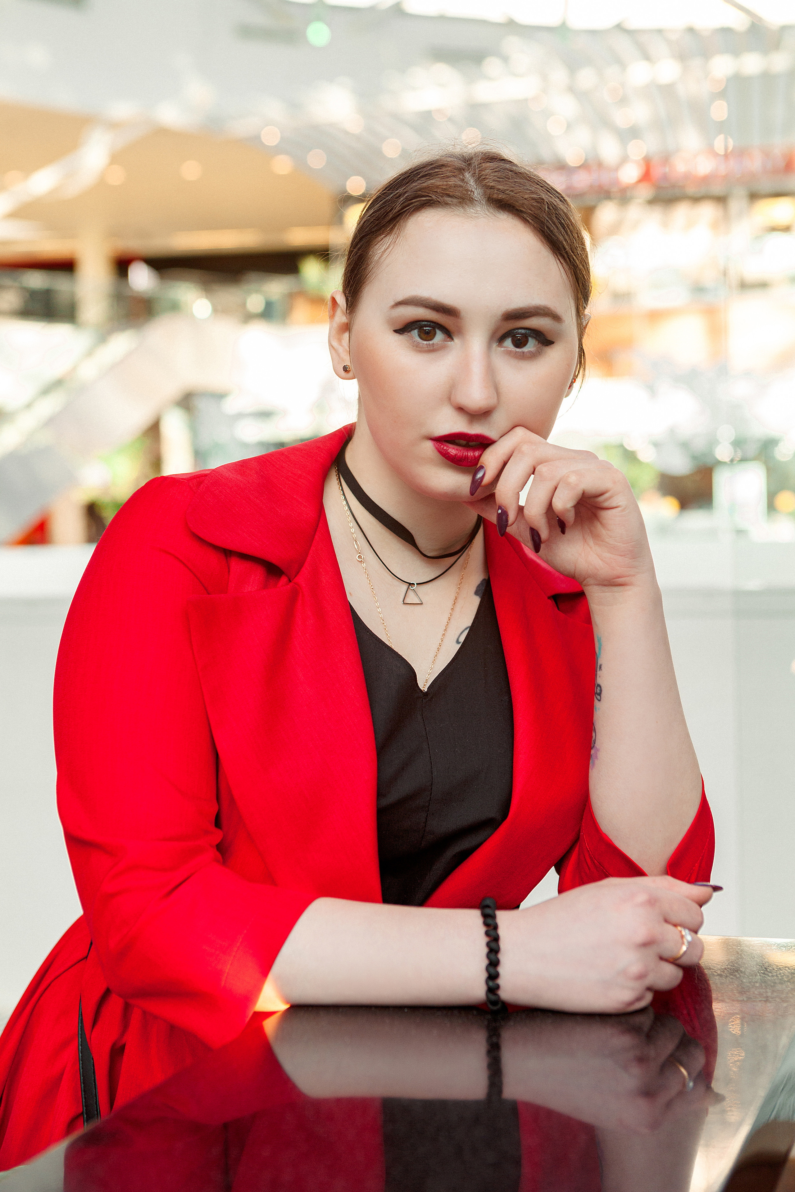 Портретная фотосессия в ТЦ Вегас. Модель Наташа. Репортажный, семейный, свадебный, портретный фотограф