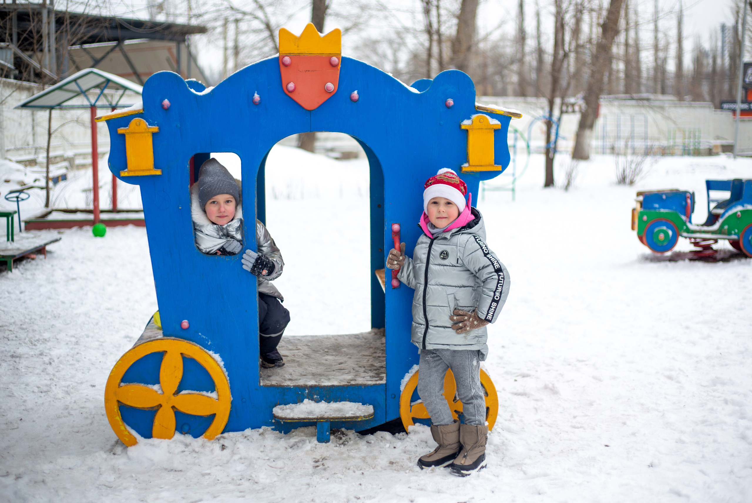Детский сад на прогулке. Выпускные альбомы Воронеж от Веры Соколовой