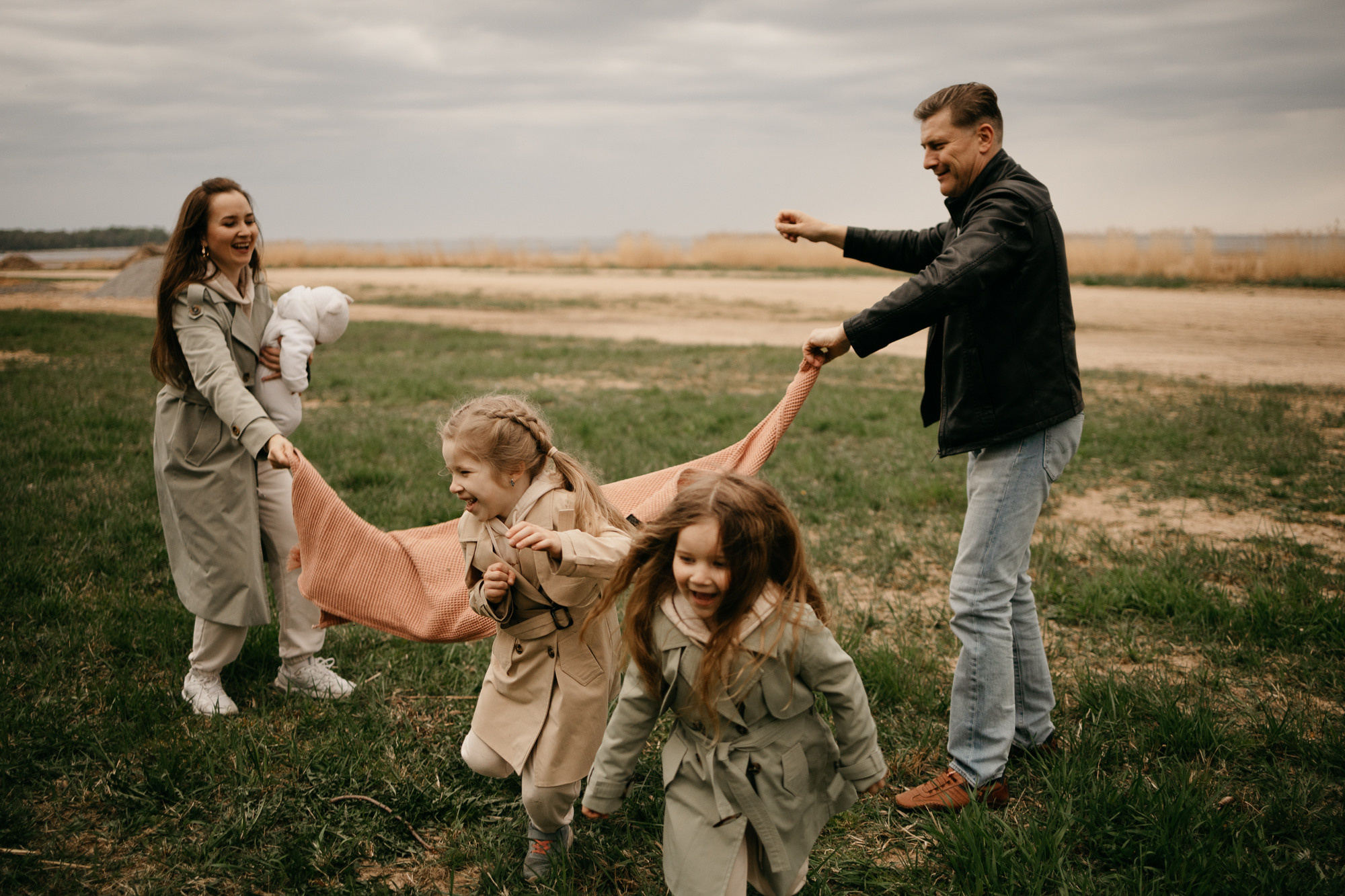 Фотопрогулка с семьей. Фотограф в Москве