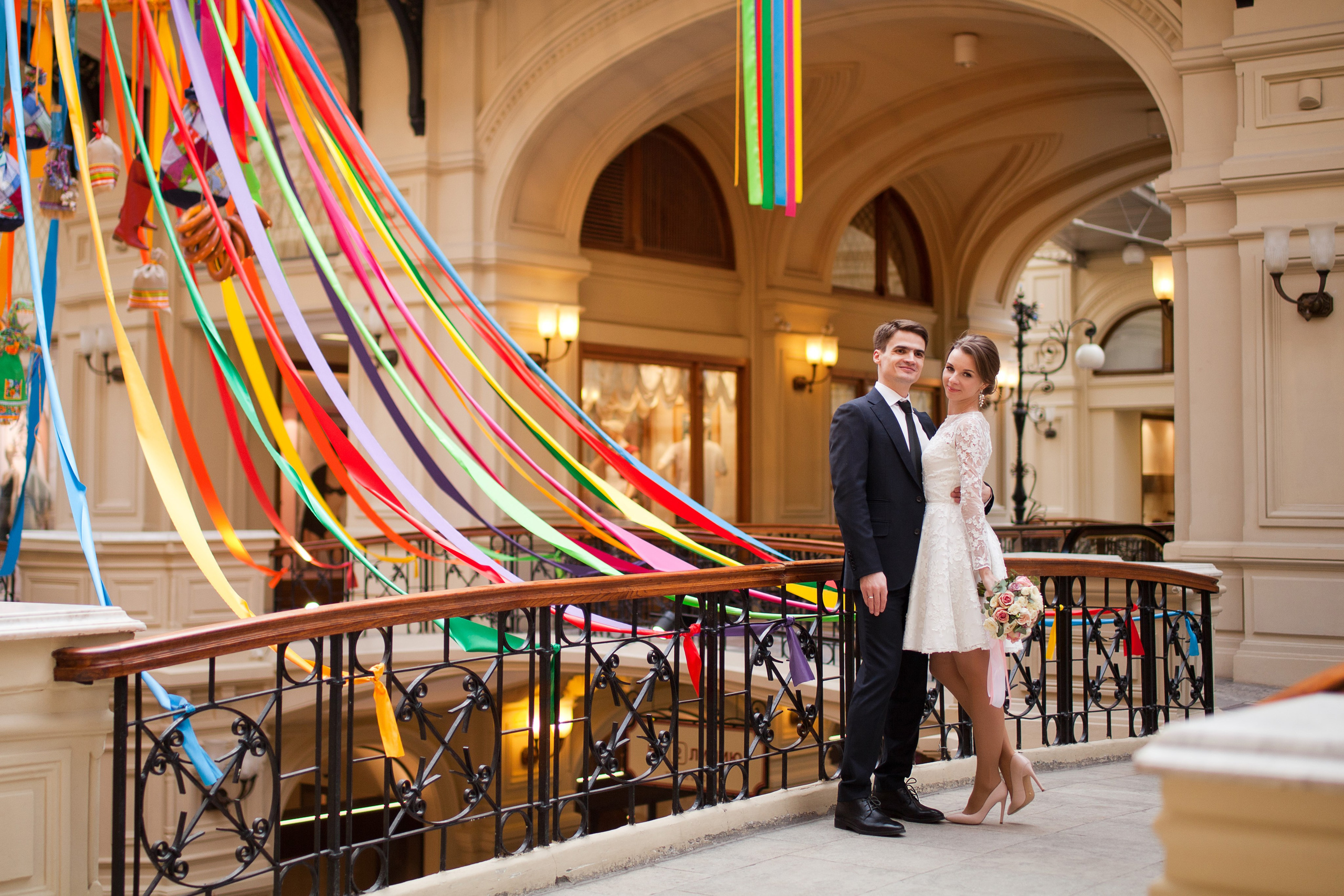 Владимир и Марина Грибоедовский ЗАГС. Семейный и свадебный фотограф Москва Канделаки Ольга